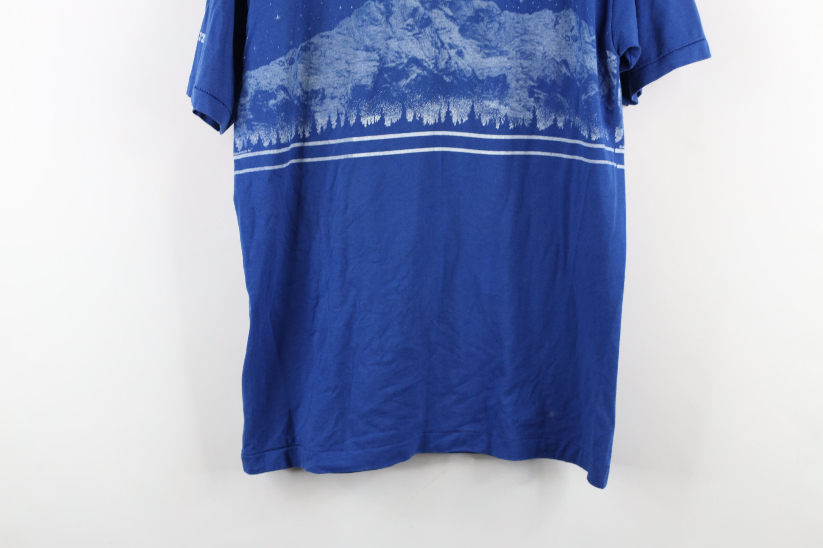 Vintage Vintage 80s 90s Streetwear Mountains Over Print T-Shirt USA Size US L / EU 52-54 / 3 - 12 Thumbnail