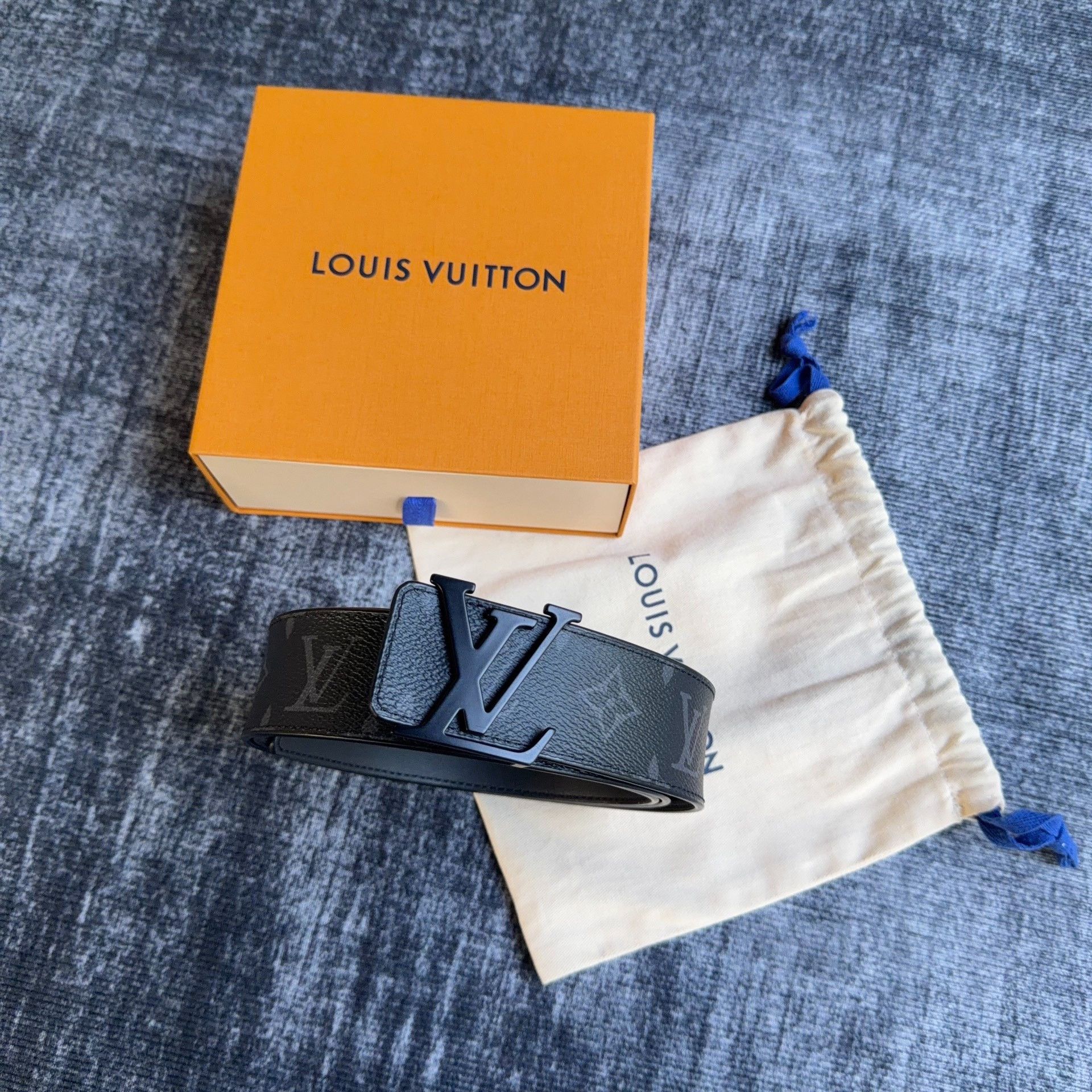 Louis Vuitton LV Belt M44U 100cm 4cm Width Size ONE SIZE - 3 Thumbnail