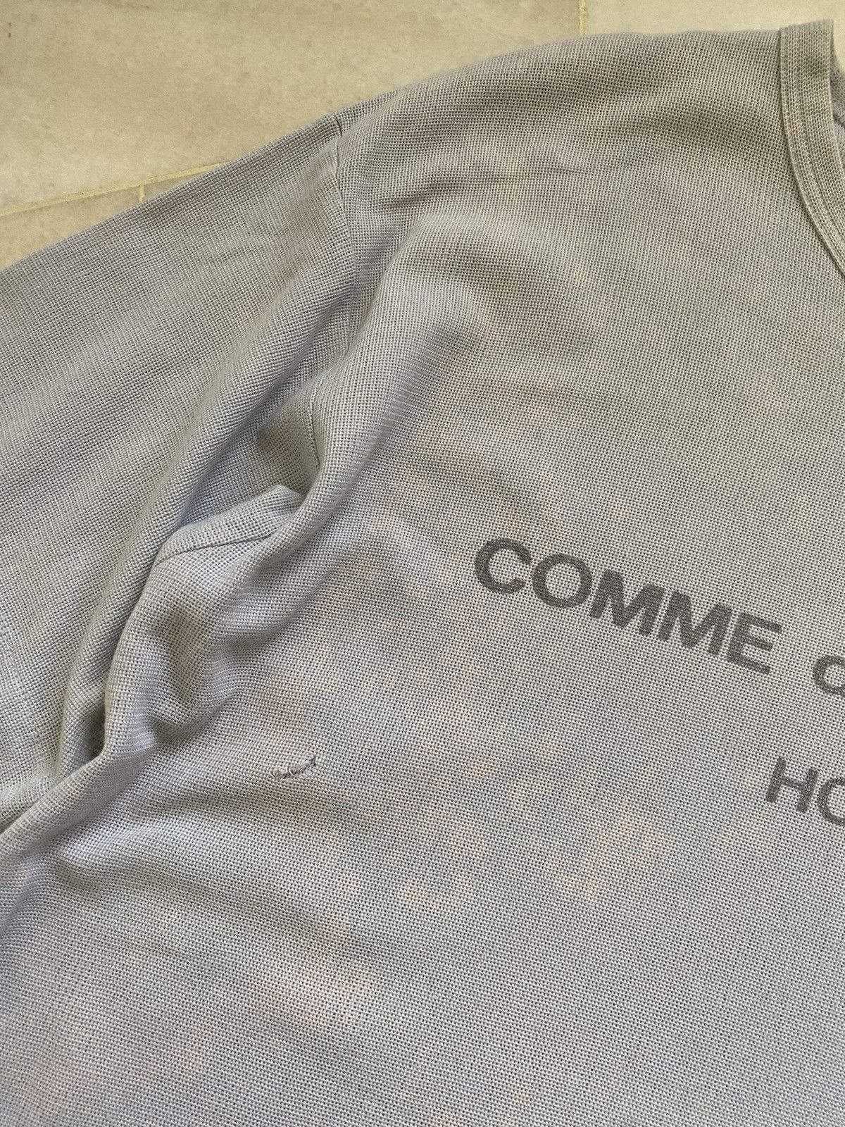 Comme des Garcons Vintage AD1996 comme des Garcons Homme Thrash Shirt Size US M / EU 48-50 / 2 - 5 Thumbnail