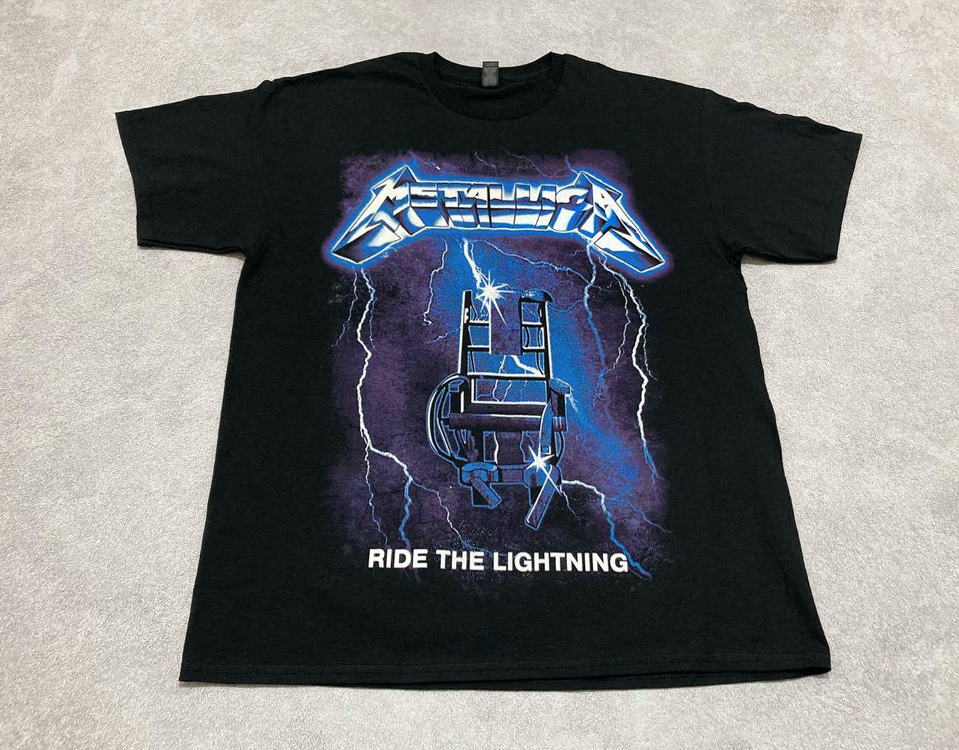 Metallica T-shirt Metallica - Ride the Lightning Size US L / EU 52-54 / 3 - 3 Thumbnail