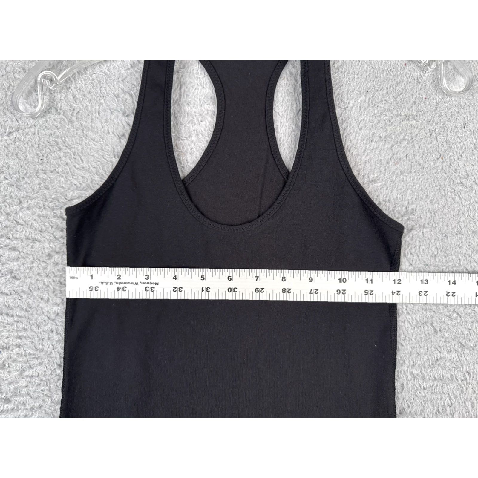 Lululemon Lululemon Shirt Women 4 Black Cool Racerback Tank Top Luon Size S / US 4 / IT 40 - 6 Thumbnail