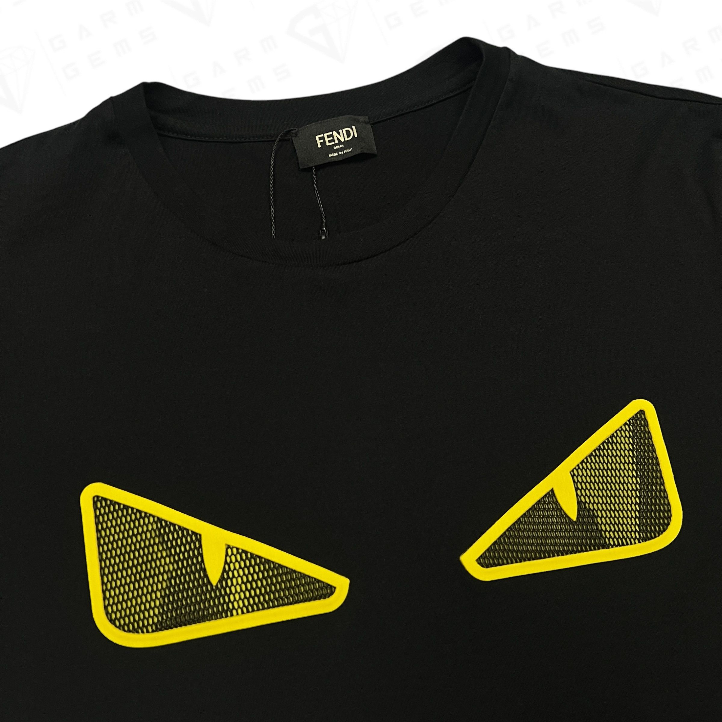 Fendi Fendi Mesh Bug Eye T-Shirt Size US L / EU 52-54 / 3 - 3 Thumbnail