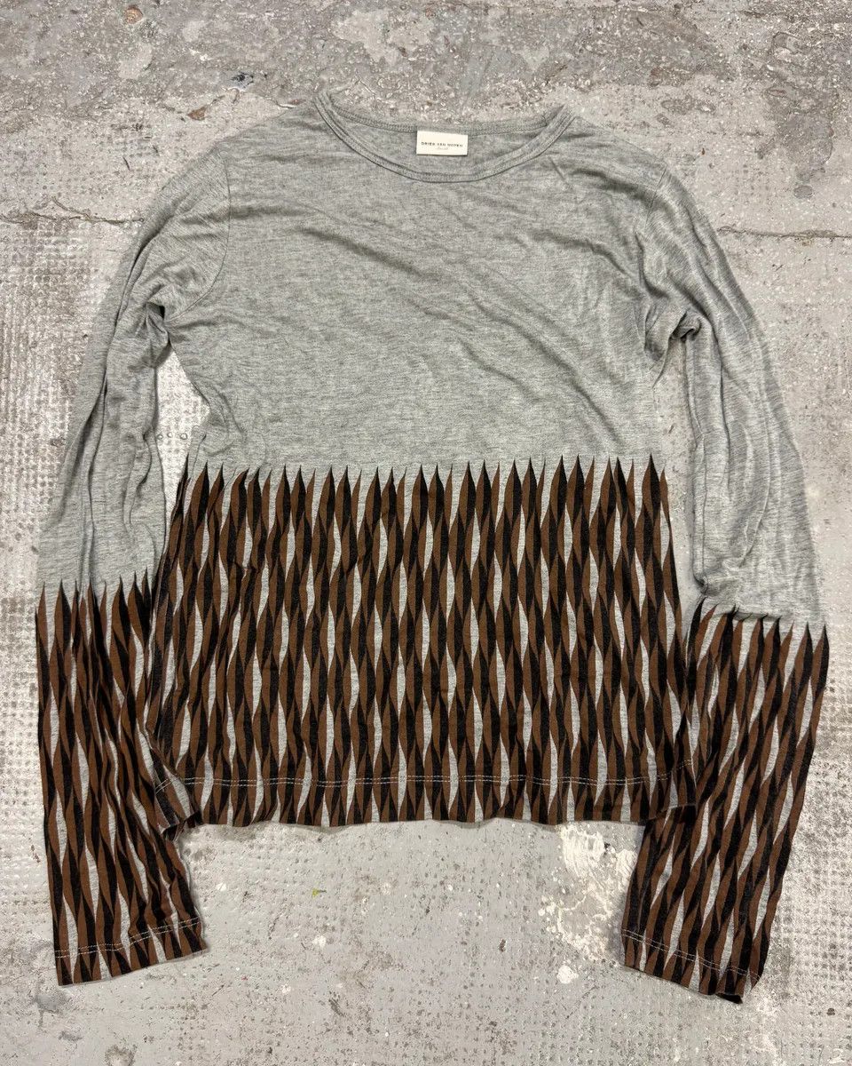 Dries Van Noten Grey Contemporary Longsleeves