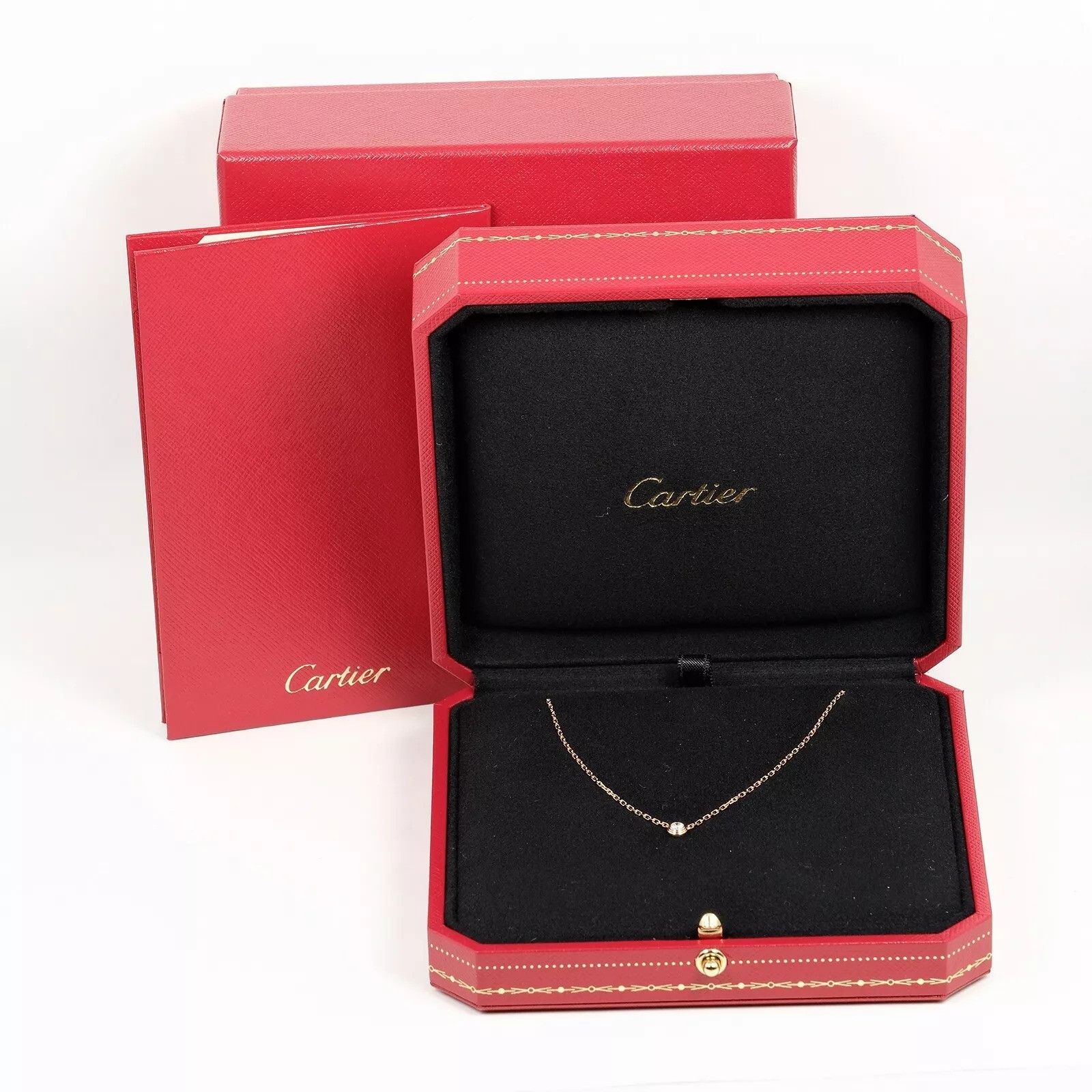 Cartier CARTIER D'Amour Diamant Léger Necklace Small Size ONE SIZE - 9 Thumbnail