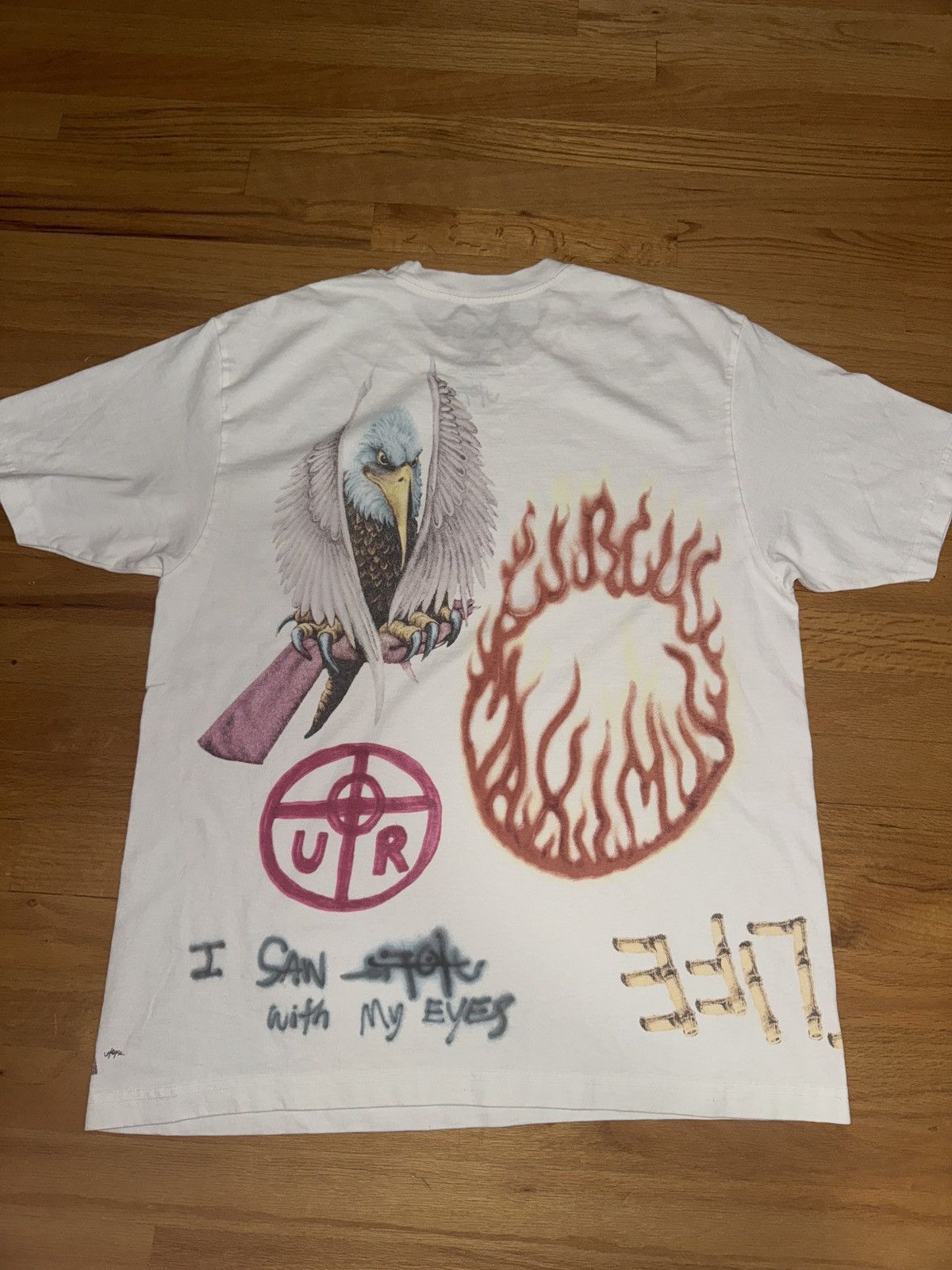 Travis Scott Travis Scott Tournee Tee Size US L / EU 52-54 / 3 - 2 Thumbnail