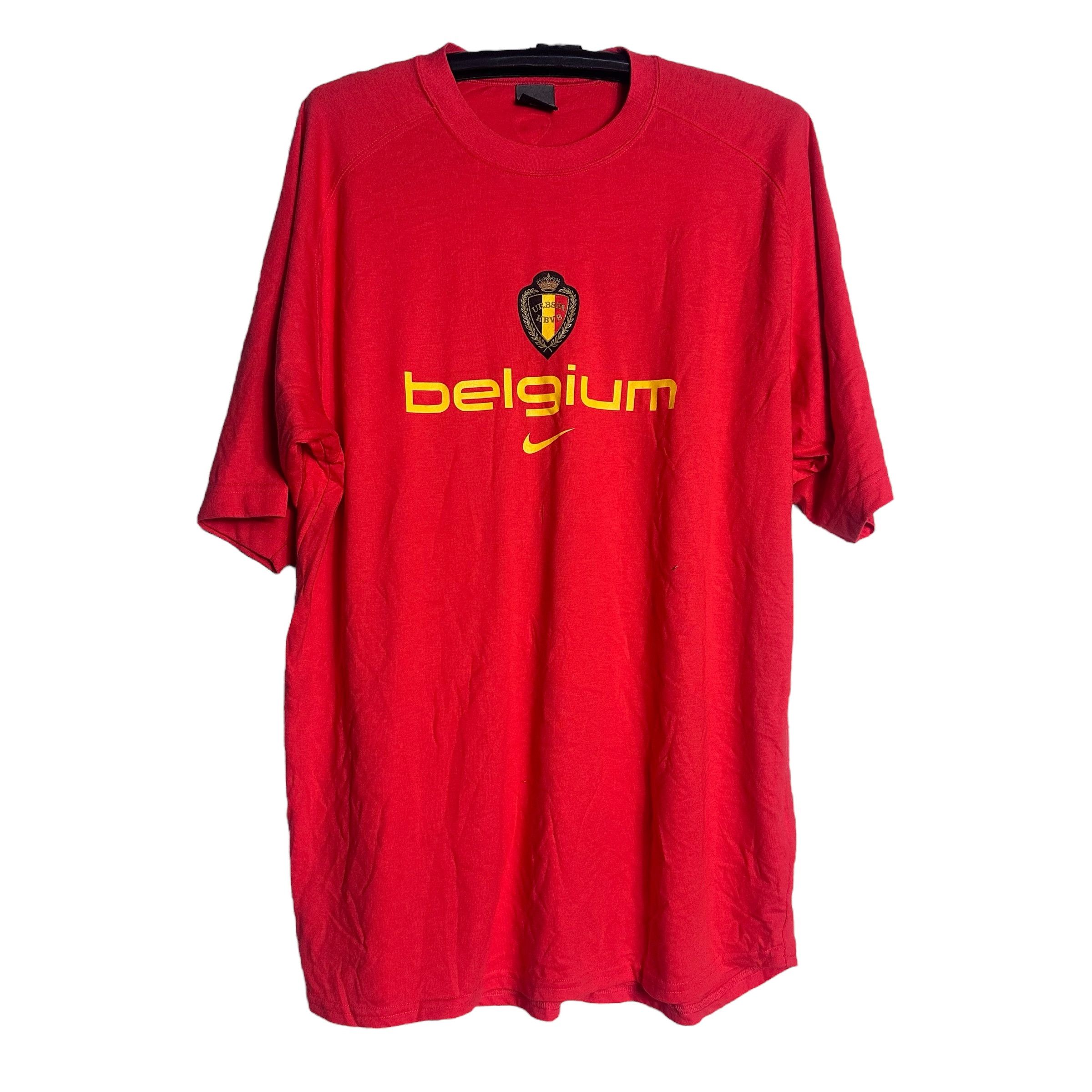 Nike × Sports Specialties 🔥RARE🔥Vintage Nike Belgium Football Team Shirt Size US L / EU 52-54 / 3 - 1 Thumbnail