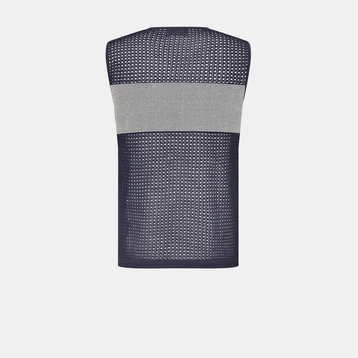 Dior o1bcso1str0125 Sleeveless T-Shirt in Navy Blue Size US XL / EU 56 / 4 - 2 Thumbnail