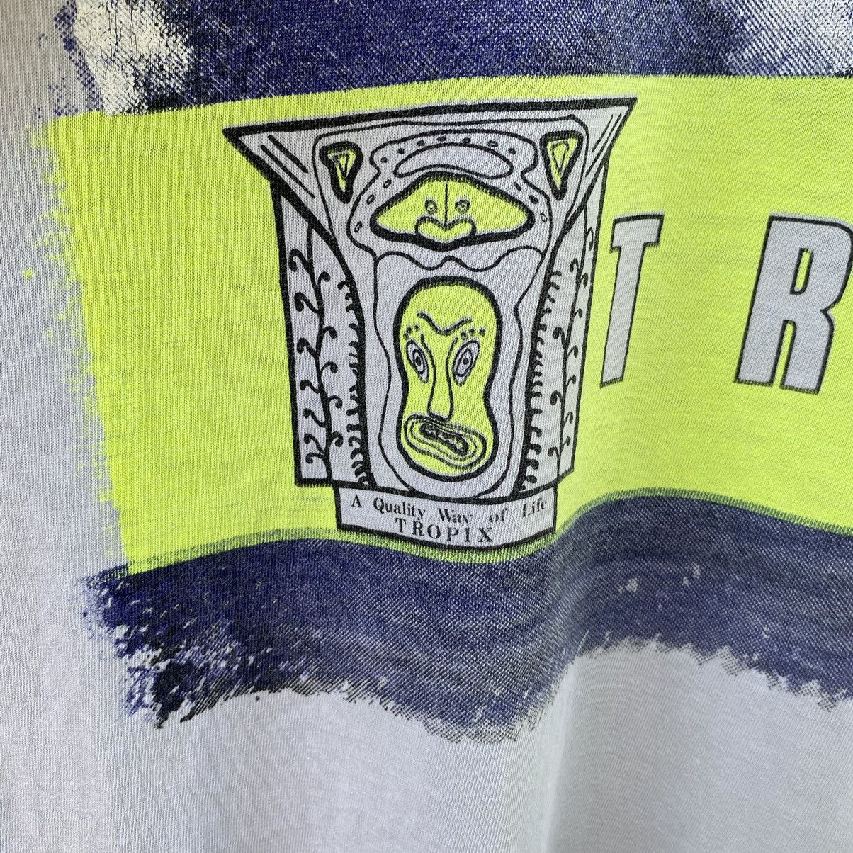 Man Made In Australia 💥SICK💥 THRASHED Vintage 90s Tropix Australia Surf ERD TEE Size US XL / EU 56 / 4 - 5 Thumbnail