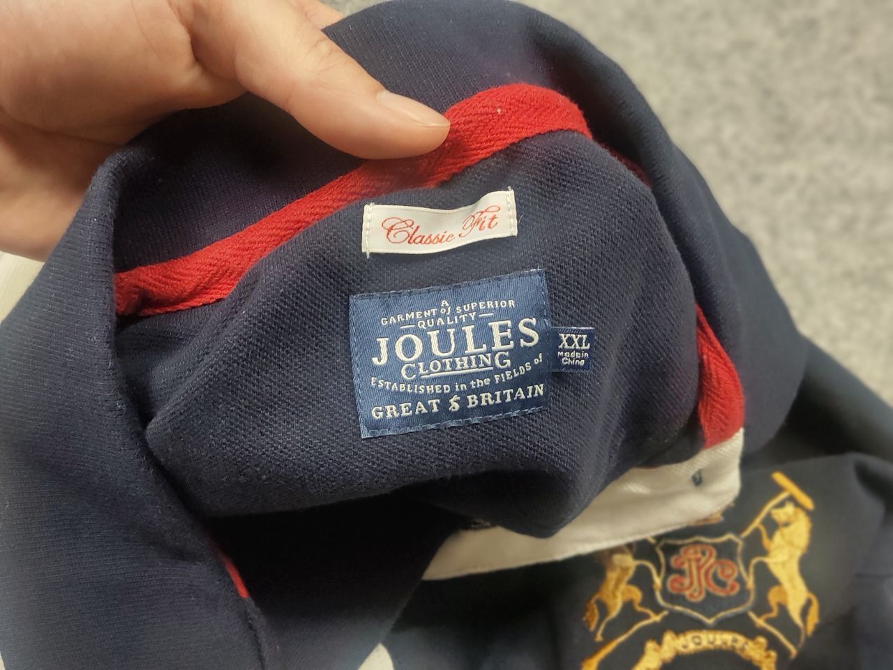 Other Joules latino polo Rugby Jersey club Logo Shirt Vintage Size US XXL / EU 58 / 5 - 12 Thumbnail