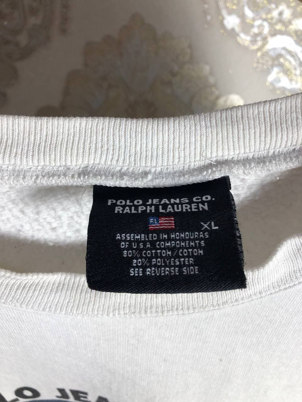 Polo Ralph Lauren VINTAGE POLO JEANS COMPANY RALPH LAUREN USA FLAG CASUAL 90s Size US XL / EU 56 / 4 - 3 Thumbnail
