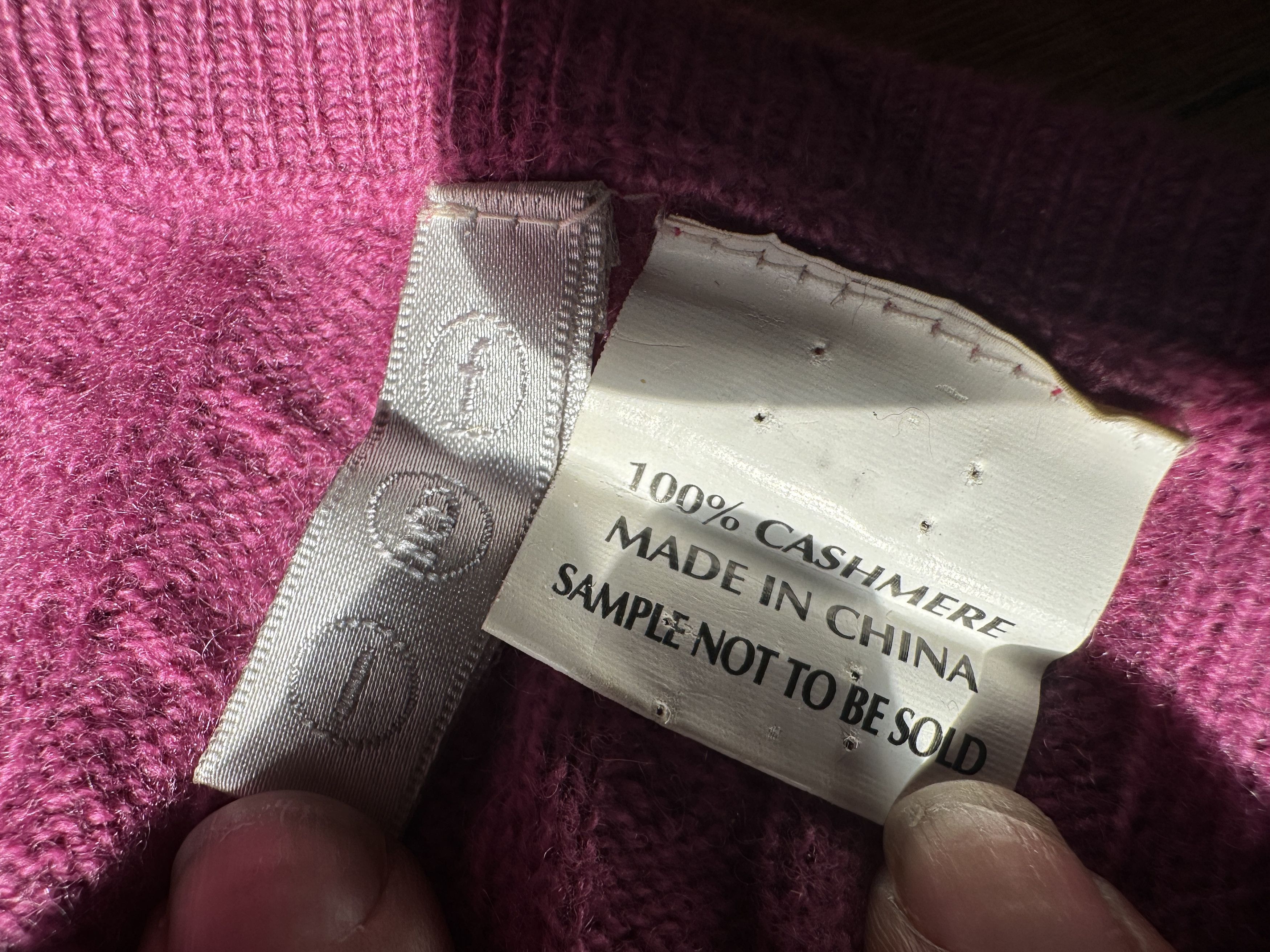 Other Two Vintage cashmere tops by 1990s fashion boutique FGL Size S / US 4 / IT 40 - 5 Thumbnail