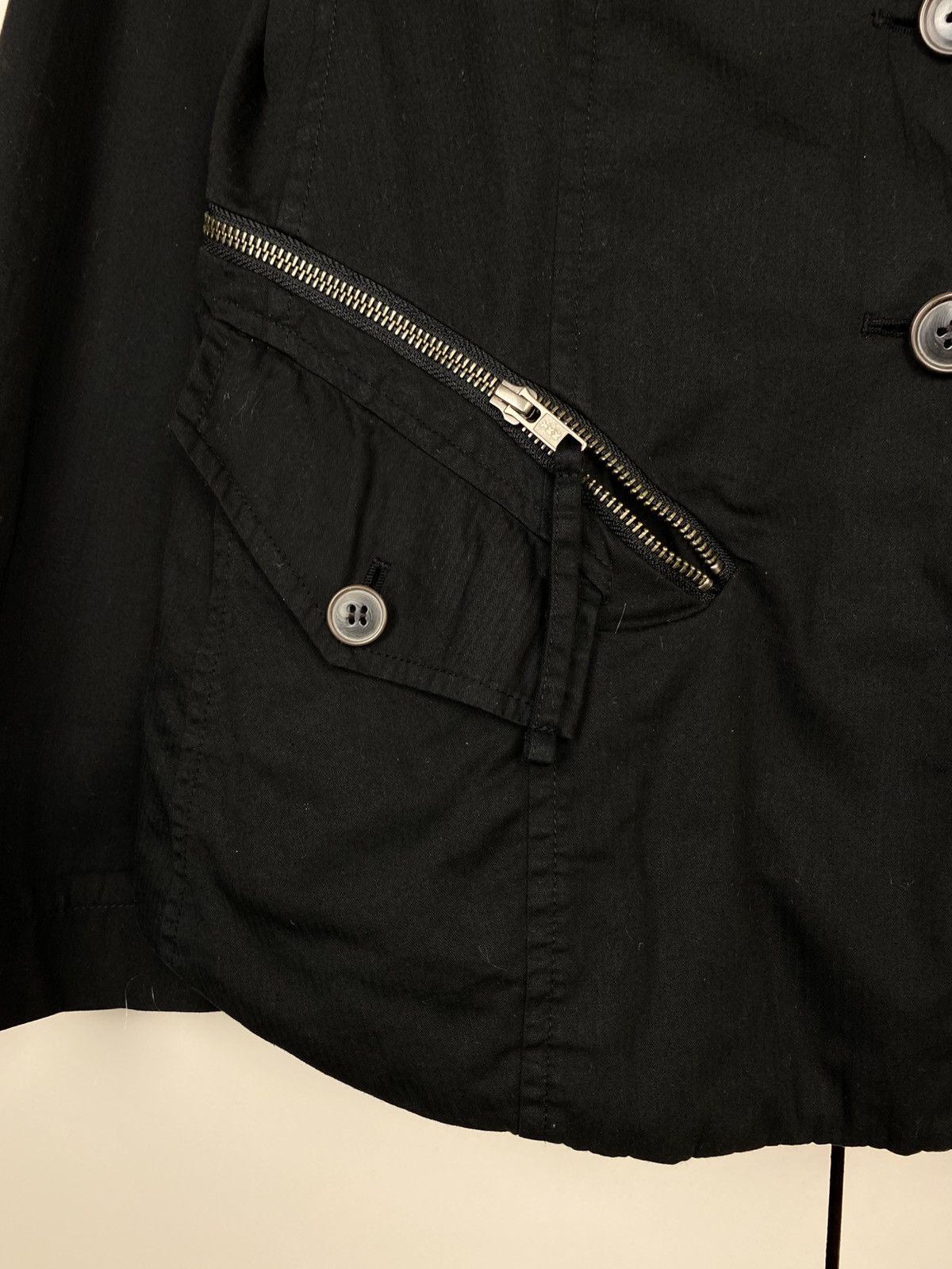 Rundholz Rare Avantgarde Rundholz Dip Jacket Asymmetrical Goth Opium Size S / US 4 / IT 40 - 4 Thumbnail