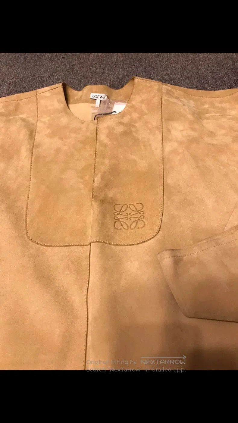 Loewe Loewe Leather Pullover Long Shirt Jacket. Size US L / EU 52-54 / 3 - 4 Thumbnail