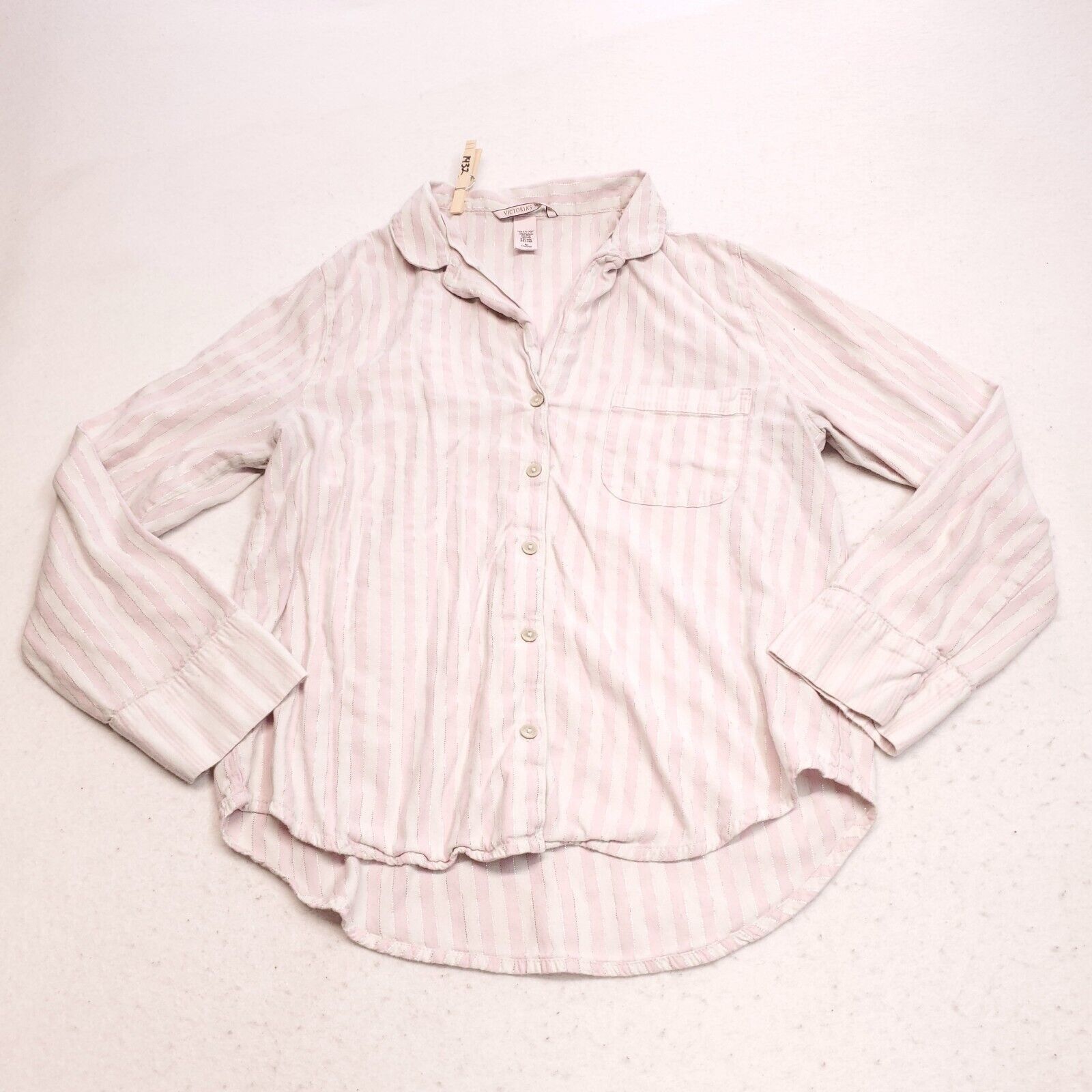 Victoria's Secret Victorias Secret Casual Button Up Shirt Womens Size Medium M Size M / US 6-8 / IT 42-44 - 2 Thumbnail