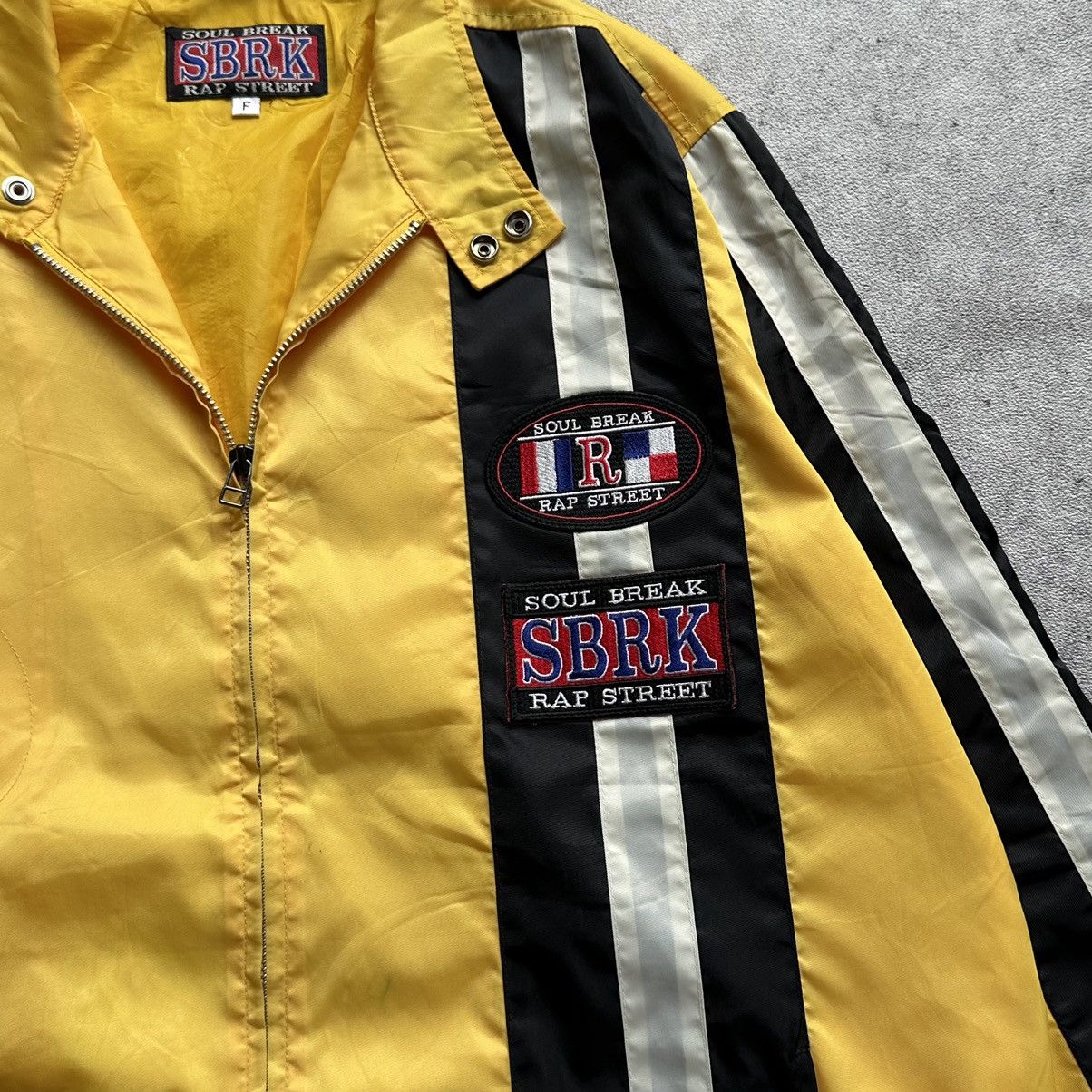 Japanese Brand × Vintage 90s Vintage Racing Pit Crew Jacket by Soul Break Rap Street Size US L / EU 52-54 / 3 - 4 Thumbnail