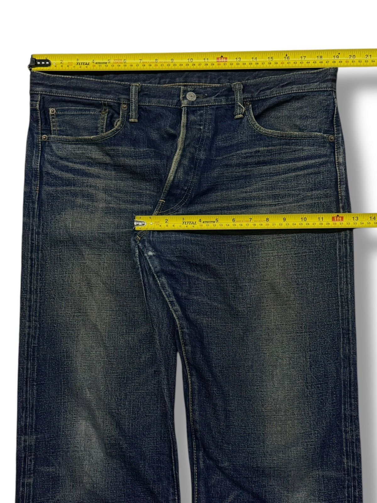 Burgus Plus Vintage Burgus Plus Lot 770ZR Hinoya Tokyo Selvedge Denim Size US 38 / EU 54 - 21 Thumbnail