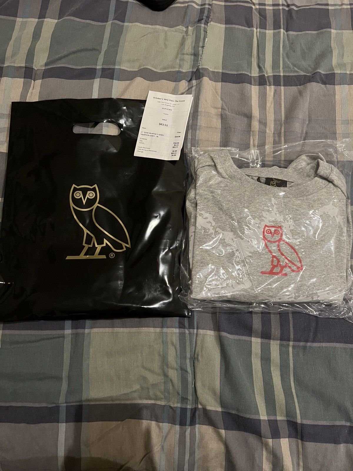October's Very Own OVO Reaper Tee Size XL Size US XL / EU 56 / 4 - 1 Thumbnail
