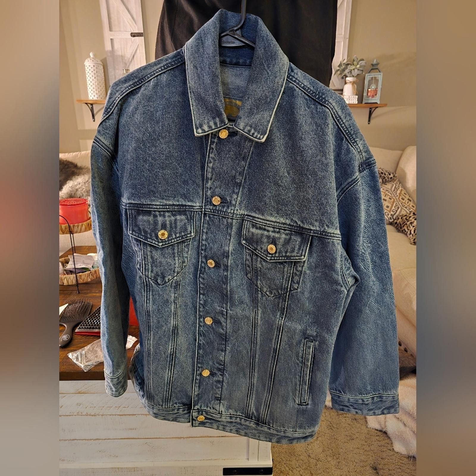 Michael Kors Michael Kors Oversized Denim Jacket Size US M / EU 48-50 / 2 - 1 Thumbnail