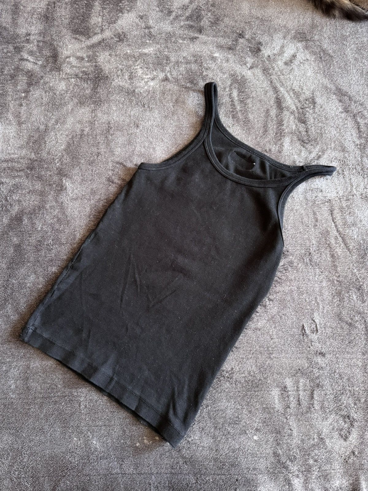 Dolce & Gabbana Dolce Gabbana intimo womans black tank top Size S / US 4 / IT 40 - 1 Thumbnail
