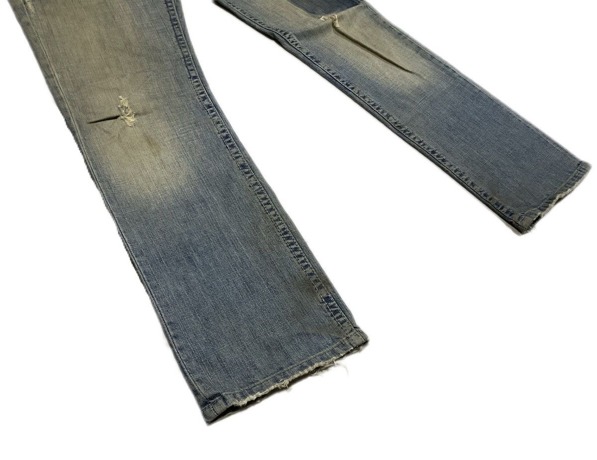 Japanese Brand × Neil Barrett 🔥Archived Neil Barret Distressed Denim Zipper Multi Pockets Size US 32 / EU 48 - 6 Thumbnail
