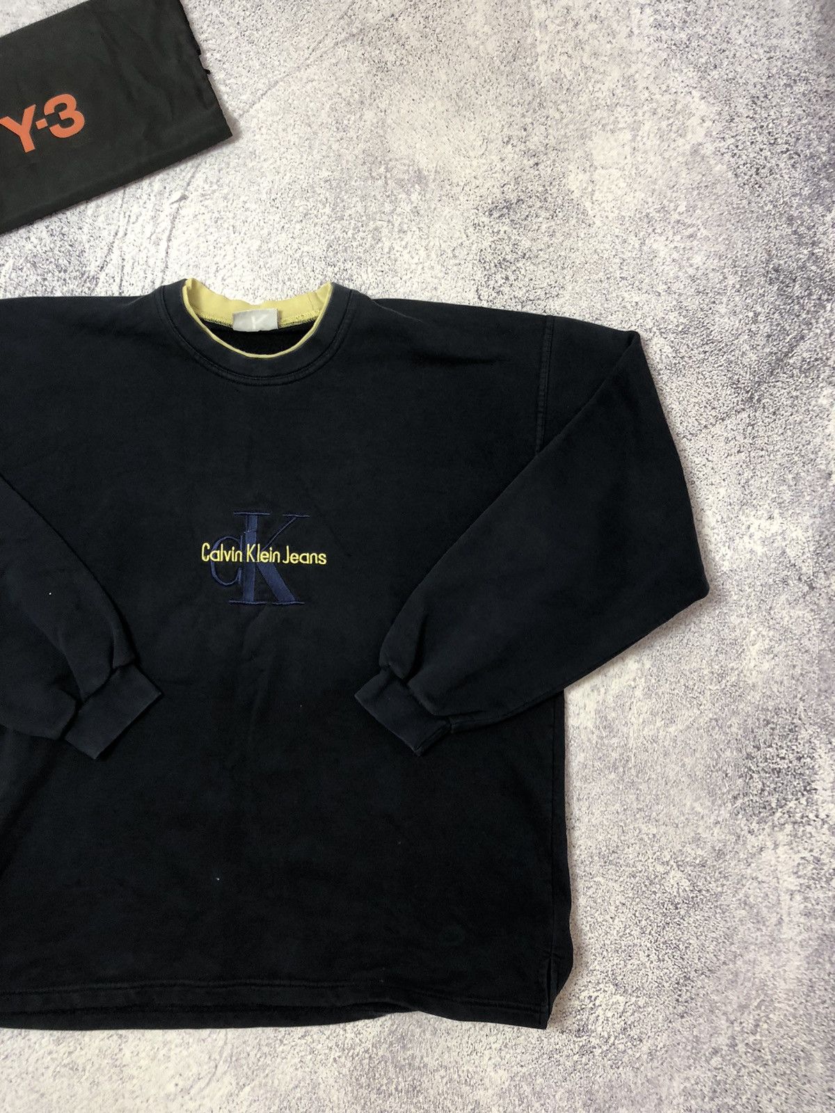 Calvin Klein Vintage men’s sweater Calvin Klein jeans very retro y2k dril Size US XL / EU 56 / 4 - 2 Thumbnail