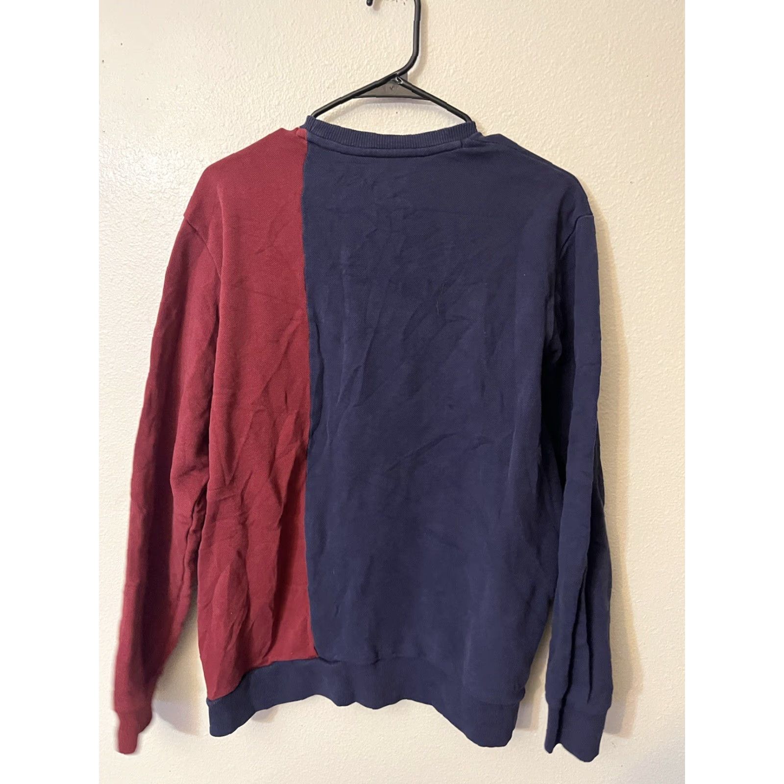 Under Armour Under Armour Sweatshirt Mens Large Red Blue Colorblock Logo 96 Size US L / EU 52-54 / 3 - 4 Thumbnail