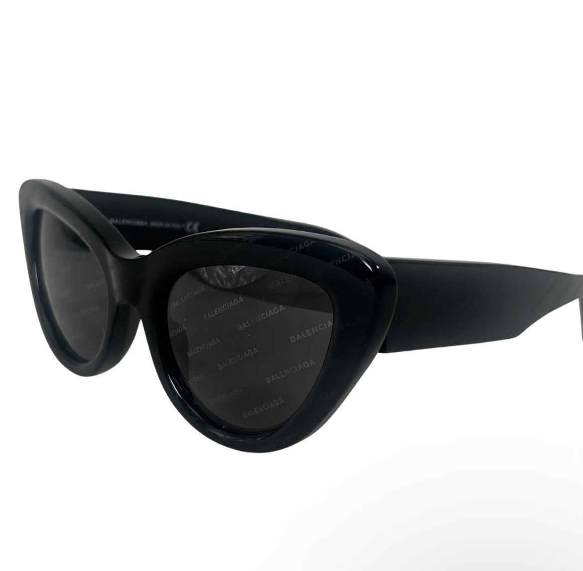 Balenciaga Balenciaga Logomania Cat Eye Sunglasses Size ONE SIZE - 4 Thumbnail