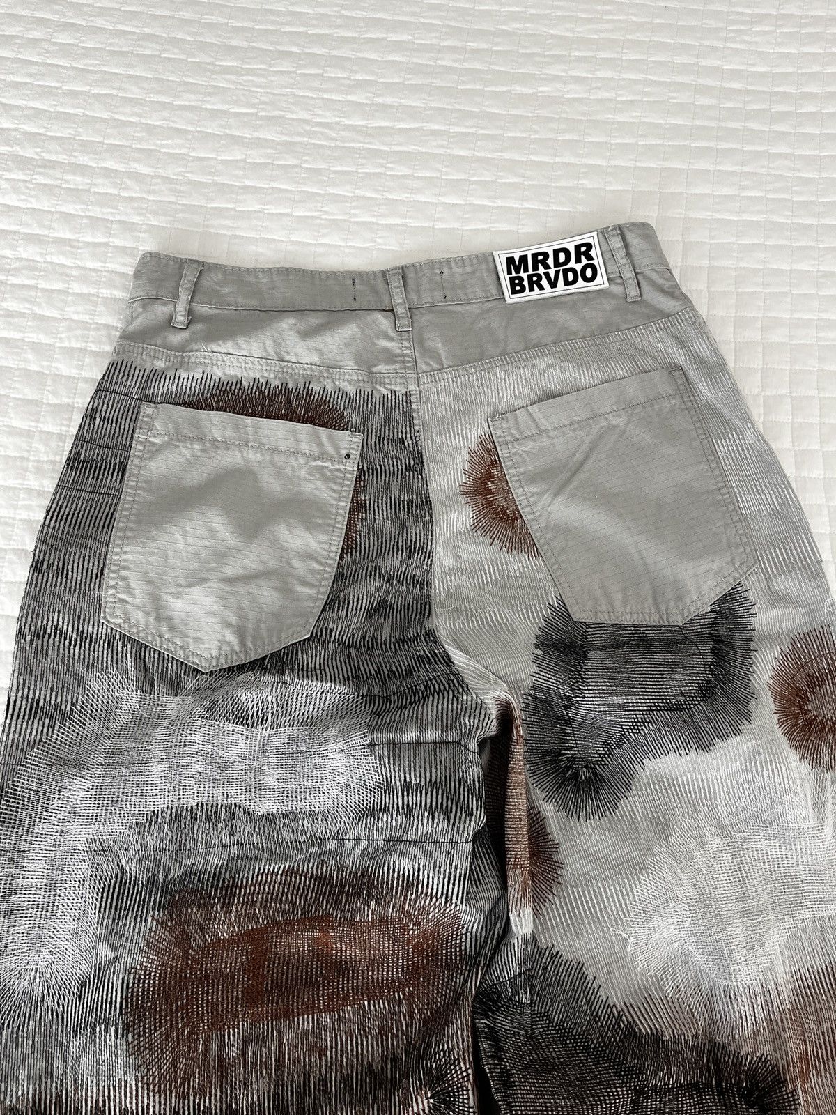 Who Decides War Who Decides War Darning Pocket Pants (unisex) Size US 36 / EU 52 - 15 Thumbnail