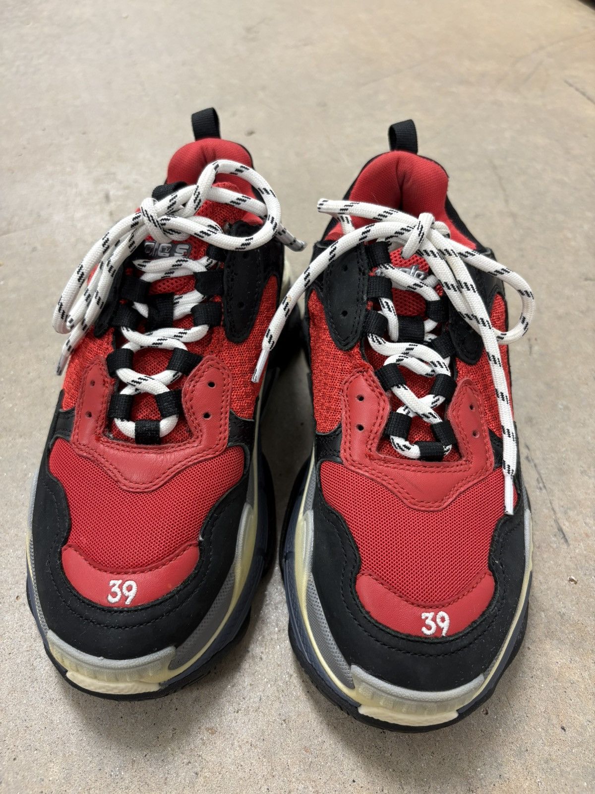 Balenciaga Track 2 Sneakers White Red EU 42 US 9 568614 Mens Shoes Balenciaga Balenciaga Track 2 Sneakers White Red EU 42 US 9  main image 2