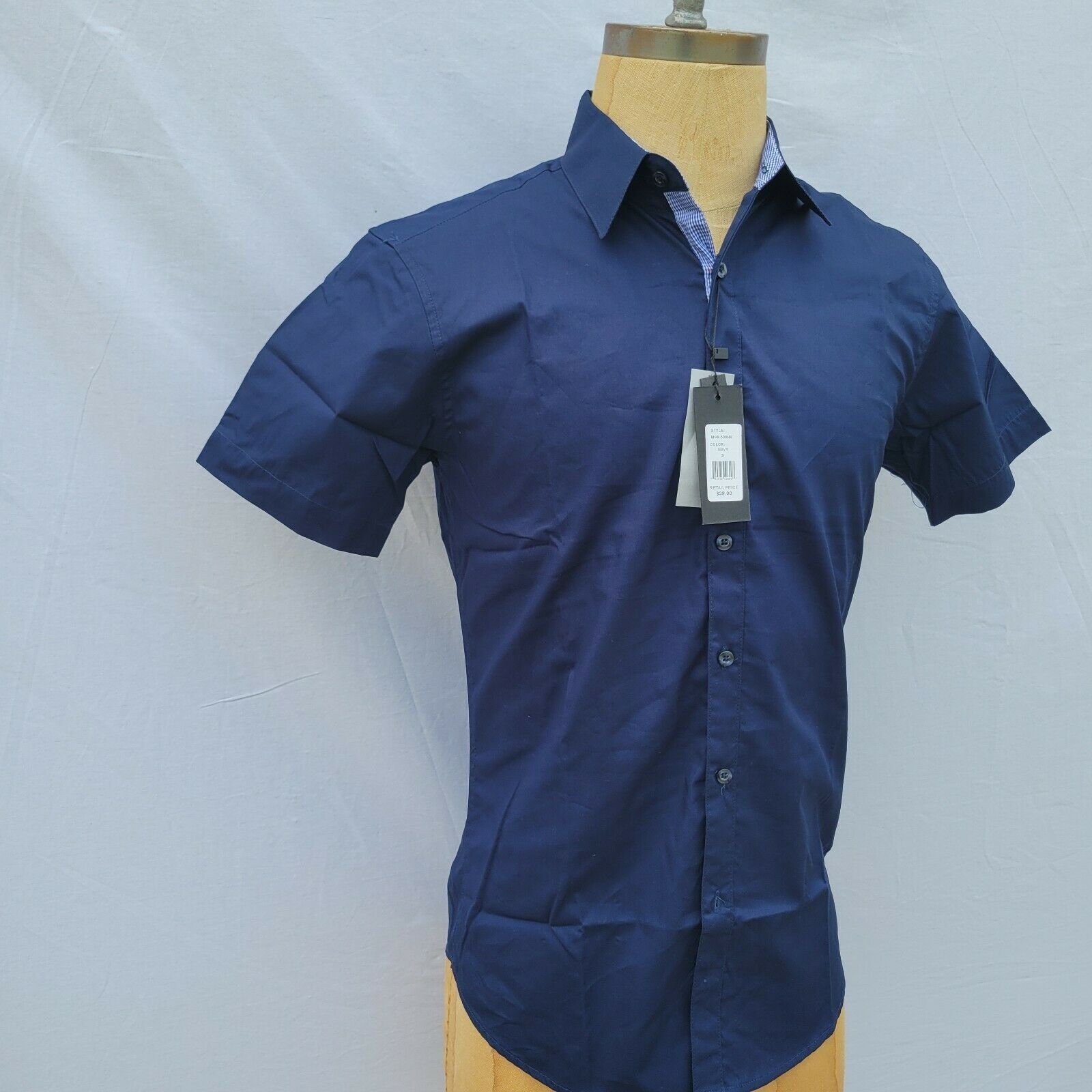 Other Men's Galaxy By Harvic Short Sleeve Slim Fit Shirt. Small Size US S / EU 44-46 / 1 - 3 Thumbnail