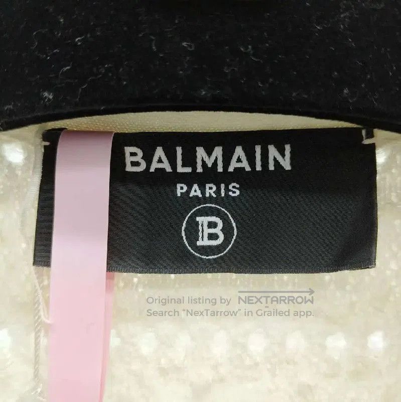 Balmain Balmain Women's White Cardigan in Size S . Size S / US 4 / IT 40 - 3 Thumbnail