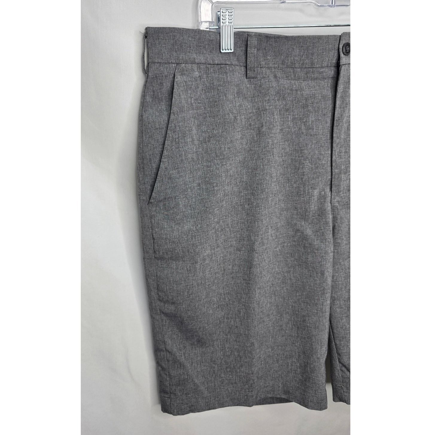 Other PGA Tour Gray Athletic Men's Flat Front Outdoor Golf Shorts Size US 38 / EU 54 - 5 Thumbnail