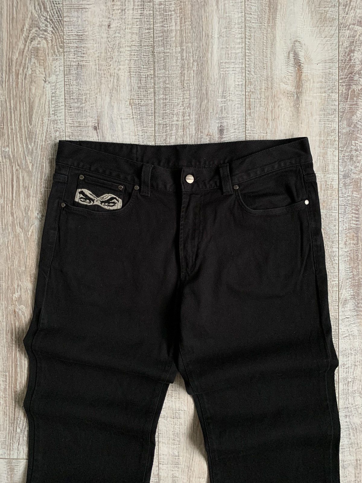 Iceberg × Vintage Vintage Iceberg comics Diabolik made in Italy jeans Size US 34 / EU 50 - 2 Thumbnail