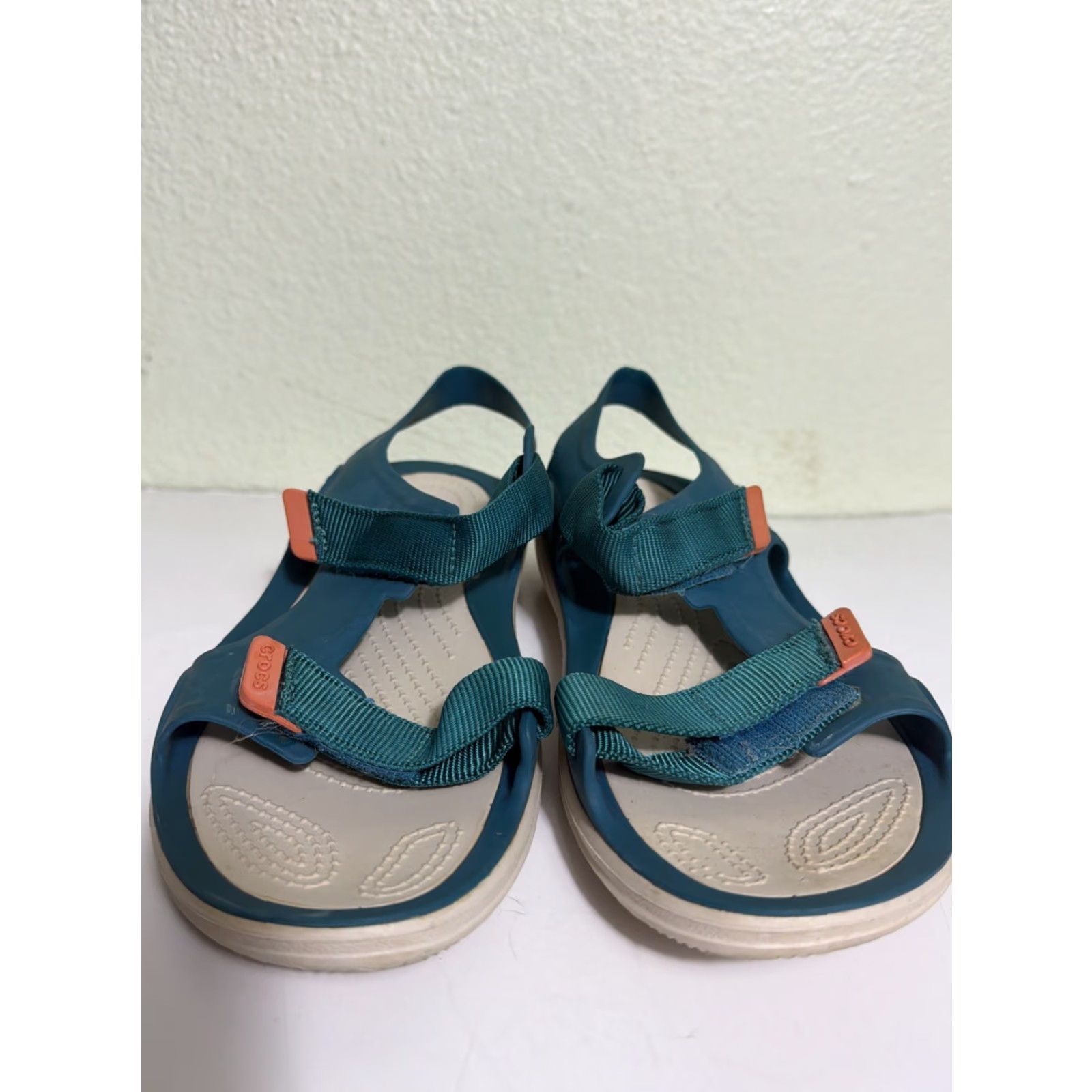 Crocs Crocs Swiftwater Expedition Sandal Adjustable Women Size 9 Juniper/Stucco Beige Fisherman Rubber Shoes Sandal Size US 9 / IT 39 - 7 Thumbnail
