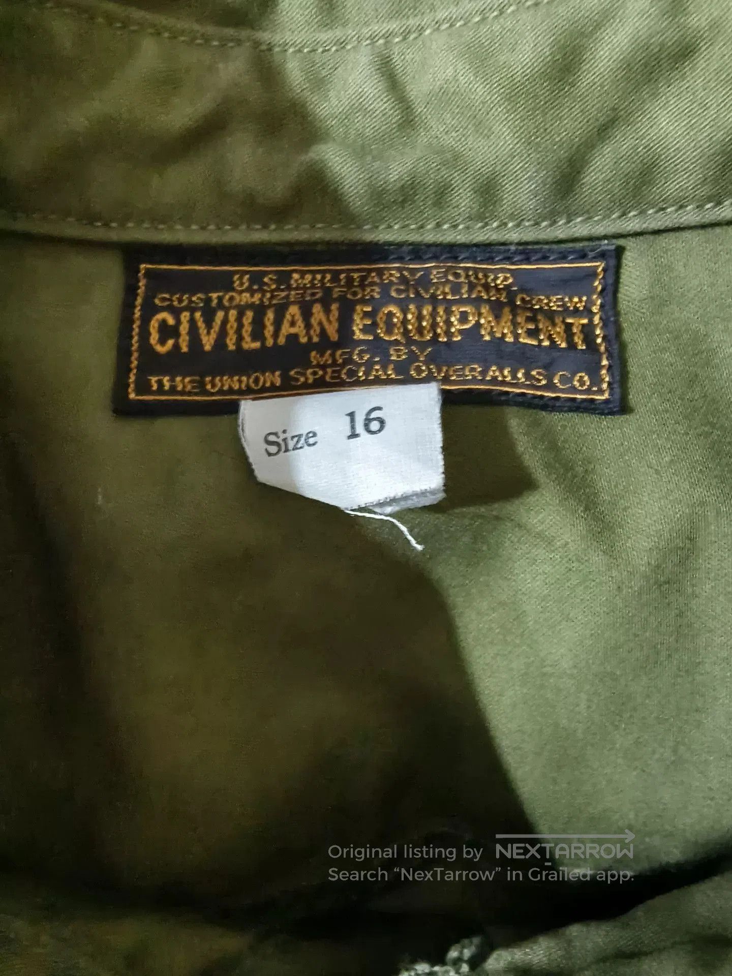Freewheelers Freewheelers Flight Engineer Military Shirt. Size US XL / EU 56 / 4 - 4 Thumbnail