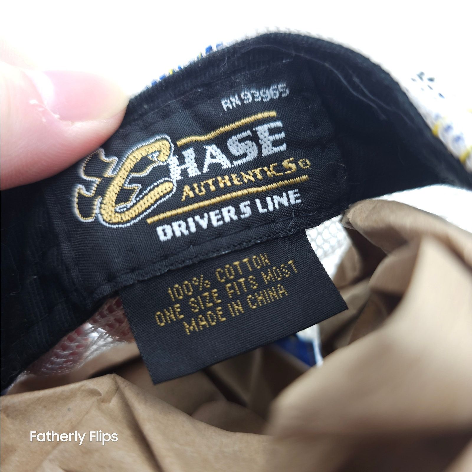 Chase Authentics Vintage Terry Labonte #5 Kellogg’s Tony the Tiger NASCAR Hat Size ONE SIZE - 7 Thumbnail