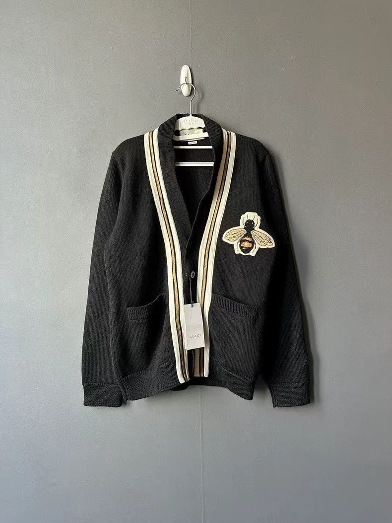 GUCCI カーディガン ウールビー GUCCI 国内正規/ グッチ 644570 GG柄 ウール ニット