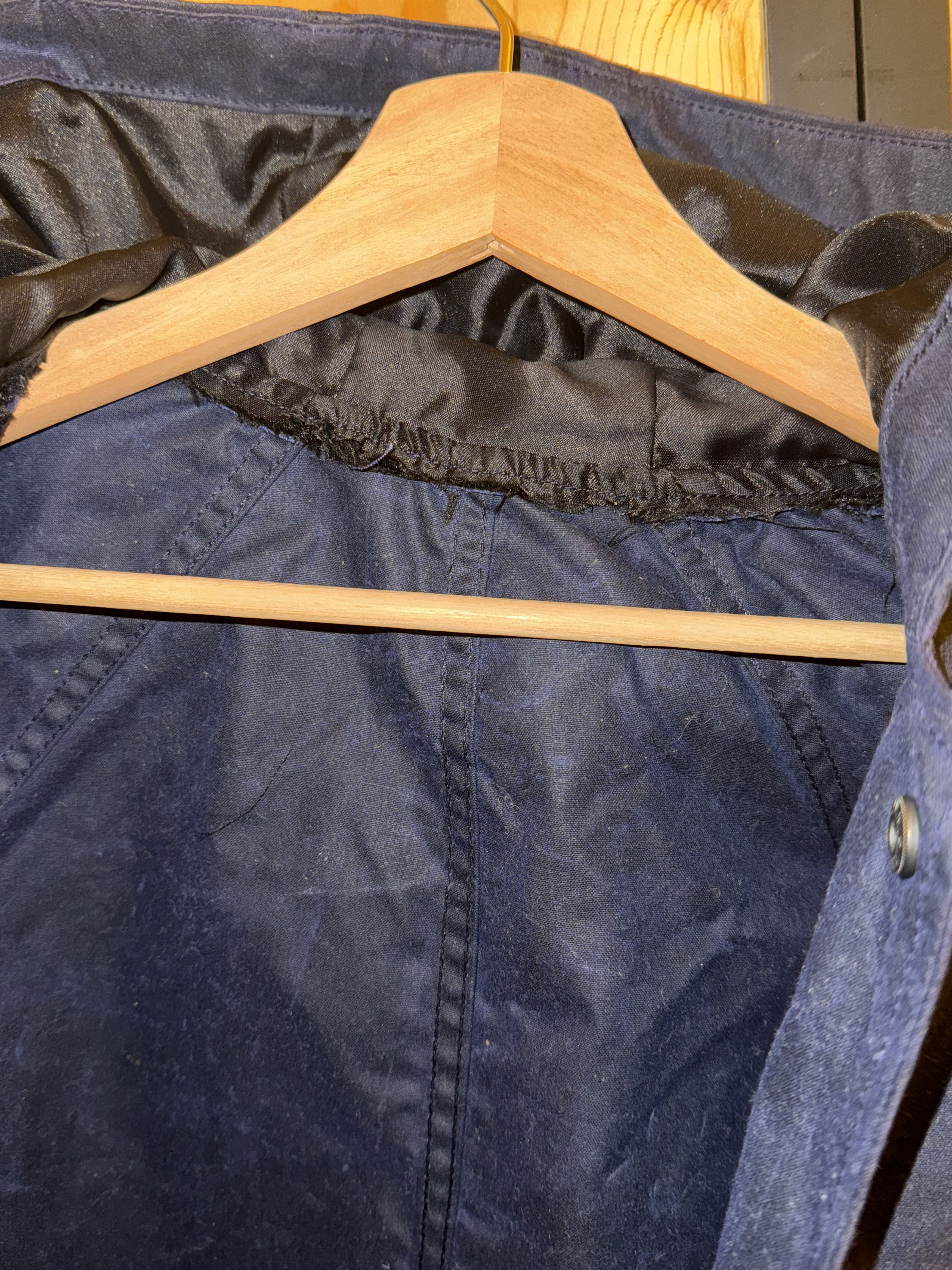 Rogue Territory rogue territory | hooded ridgeline jacket waxed navy Size US M / EU 48-50 / 2 - 2 Thumbnail