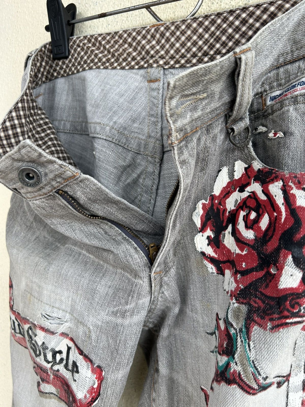 Nicole Club Rude Style Semi Bootcut Denim Size US 30 / EU 46 - 8 Thumbnail