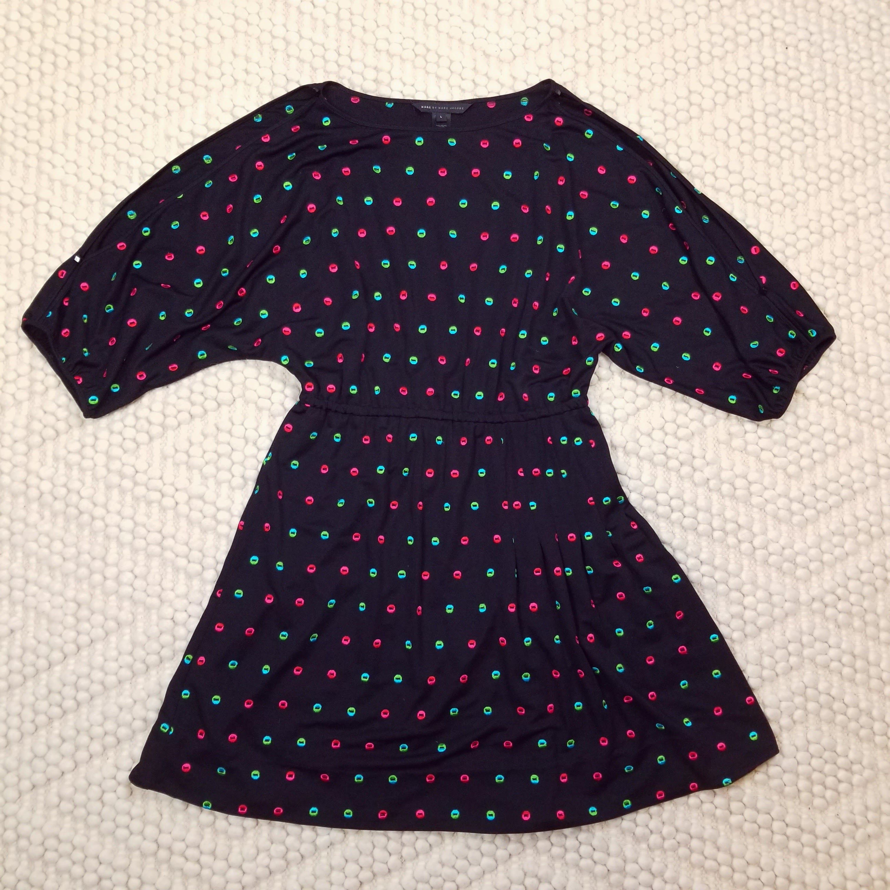 Marc by Marc Jacobs Embroidered Dress Size L / US 10 / IT 46 - 7 Thumbnail