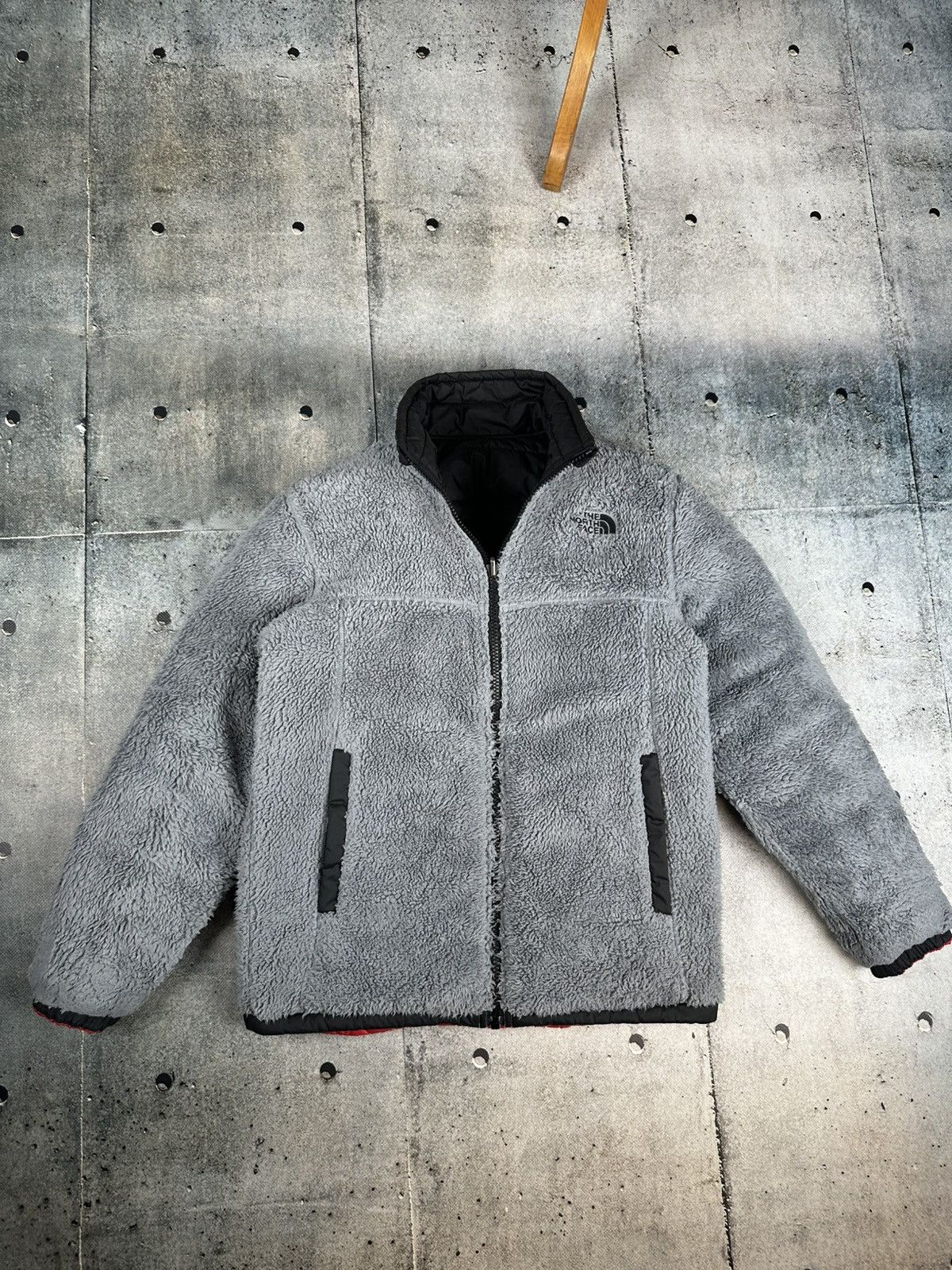 The North Face The North Face Reversible Fleece Jacket Polar Nuptse Size XS / US 0-2 / IT 36-38 - 1 Thumbnail