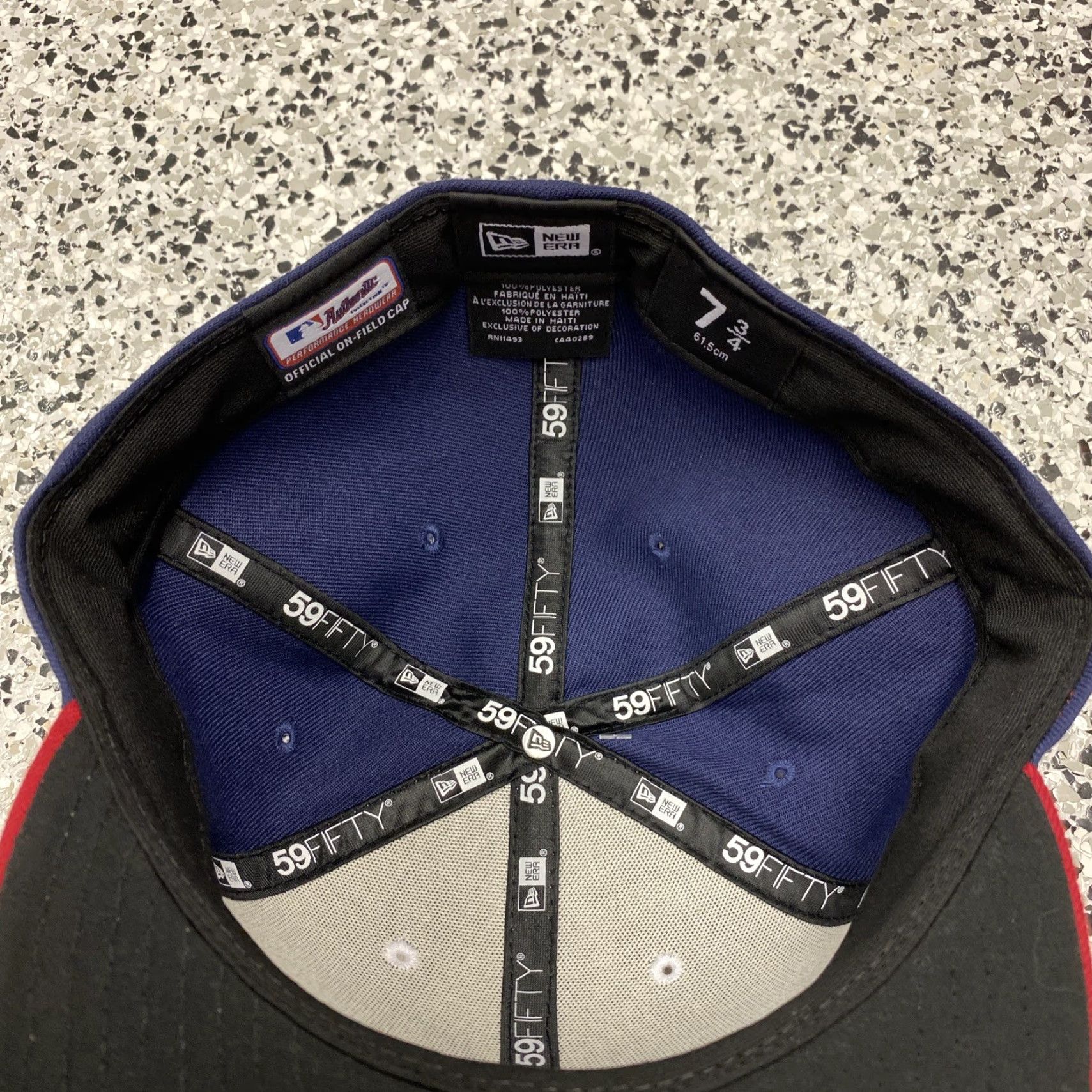 New Era VINTAGE? (No) Chicago White Sox New Era 59Fifty MLB Hat Cap Men 7 3/4 Official On Field Model 59Fifty Size ONE SIZE - 3 Thumbnail