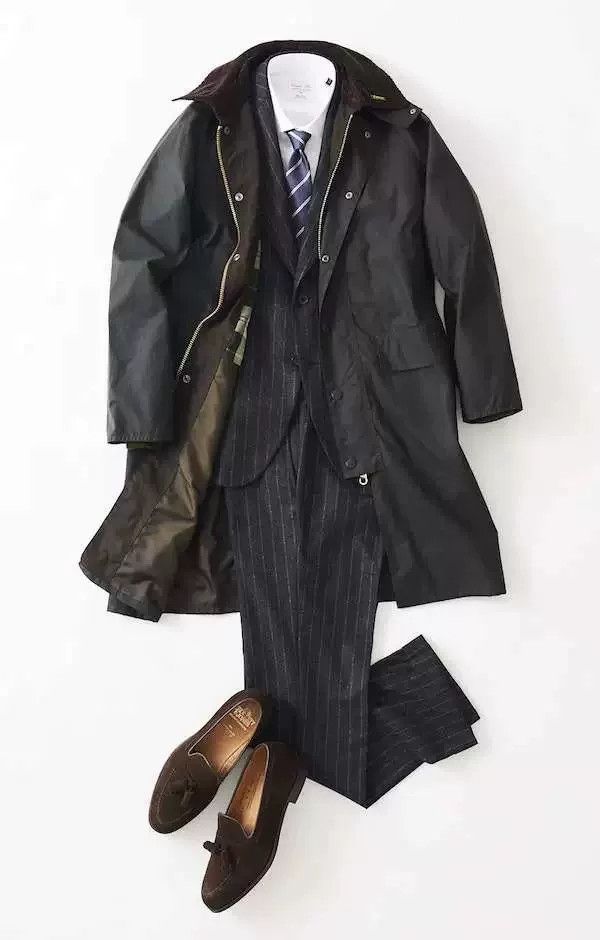 Barbour Barbour Burghley Unisex Waxed Jacket Size US XXS / EU 40 - 1 Thumbnail