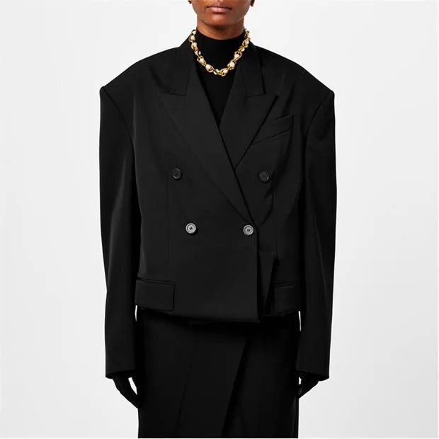Balenciaga o1g2r1mq0924 Fold Jackets in Black Size S / US 4 / IT 40 - 3 Thumbnail
