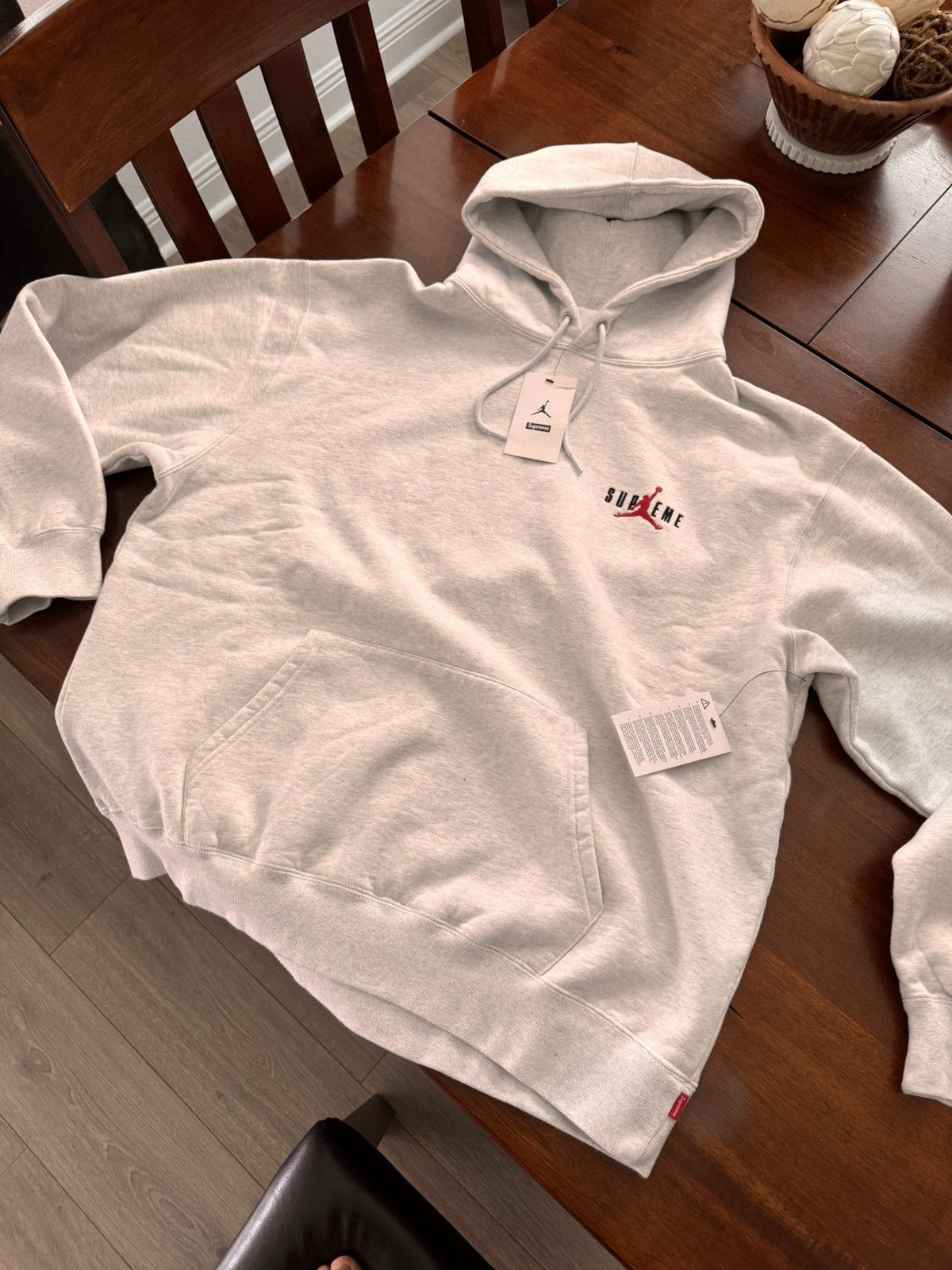Jordan Brand × Supreme Supreme Jordan Sweatshirt Size US L / EU 52-54 / 3 - 8 Thumbnail