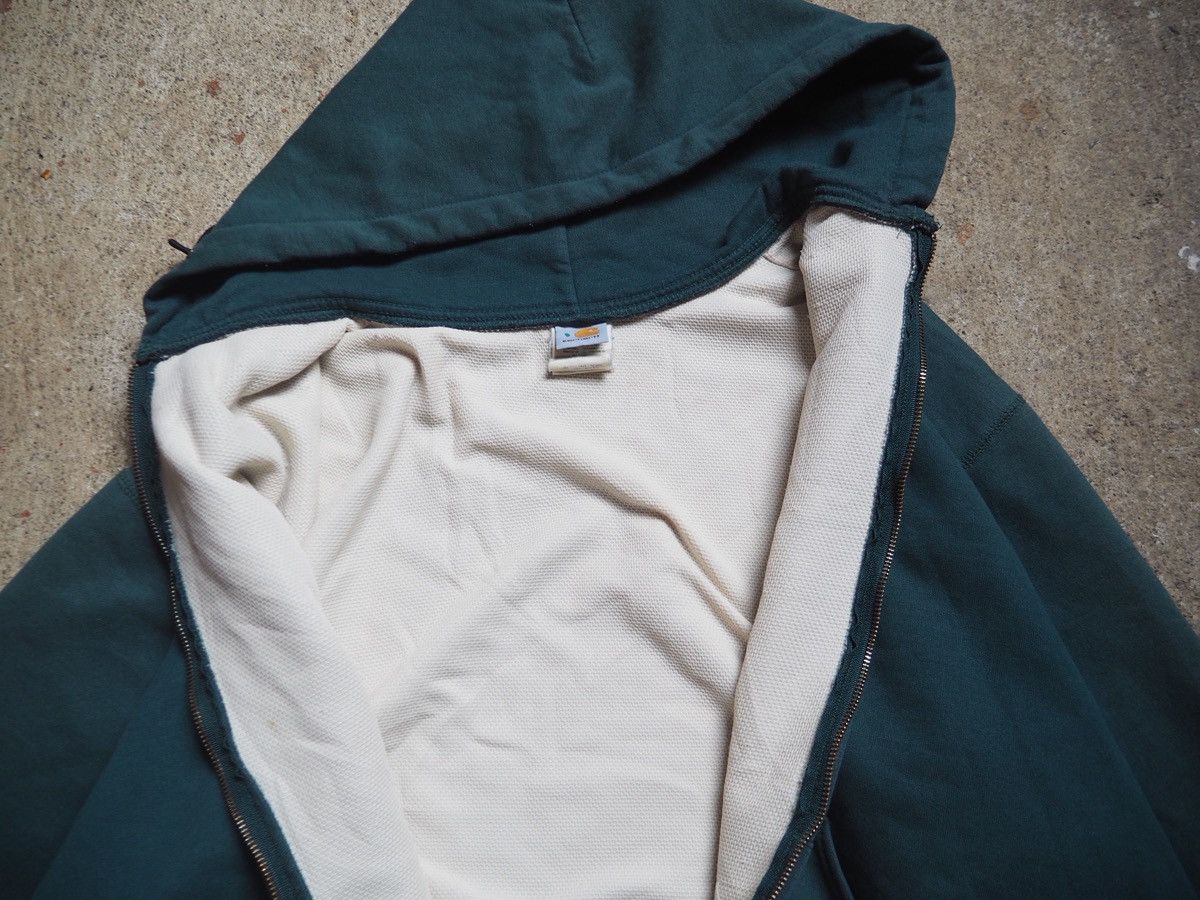 Carhartt Vintage 90s/00s Carhartt Thermal Zip-Up Hoodie, HTG, XL Size US XL / EU 56 / 4 - 6 Thumbnail