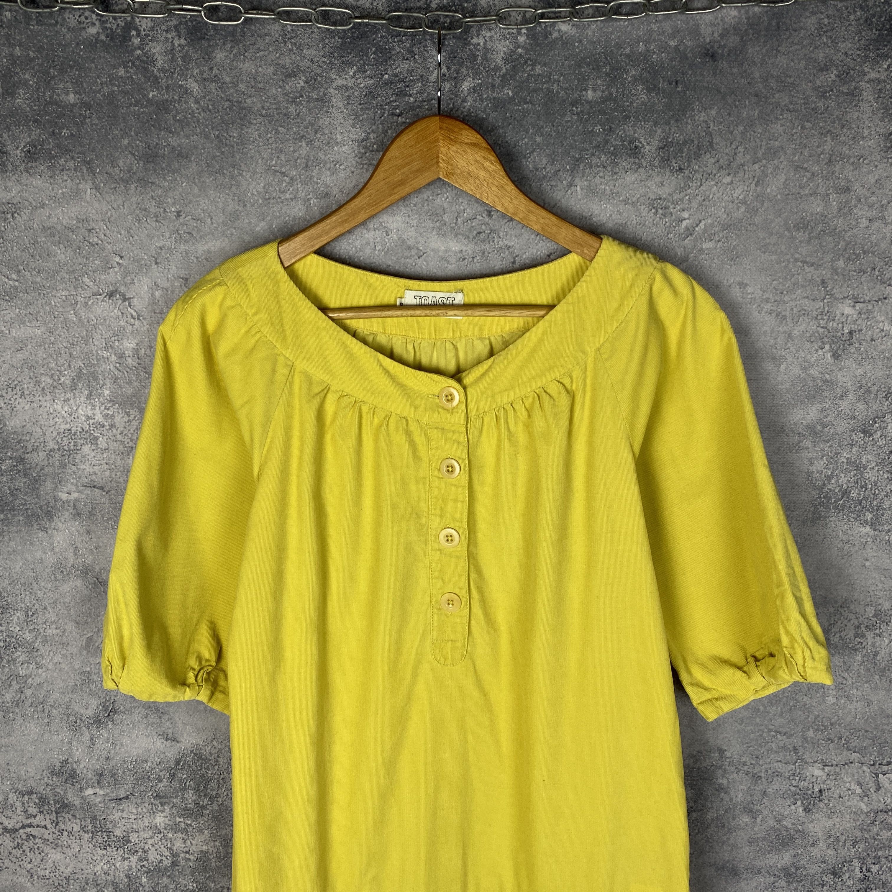 Other Toast Dress Women's Size 10 Yellow Long Sleeve Size L / US 10 / IT 46 - 2 Thumbnail
