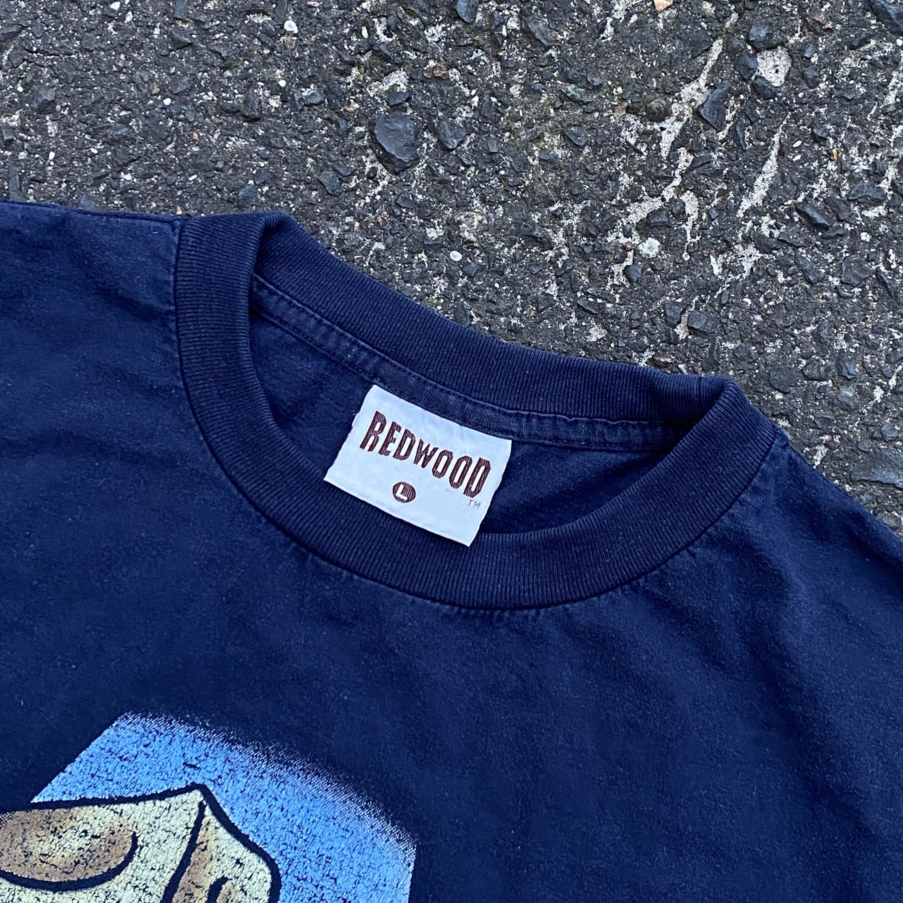 Vintage × Warner Bros Vtg 1997 warner bros looney tunes tweety navy t-shirt - L Size US L / EU 52-54 / 3 - 4 Thumbnail