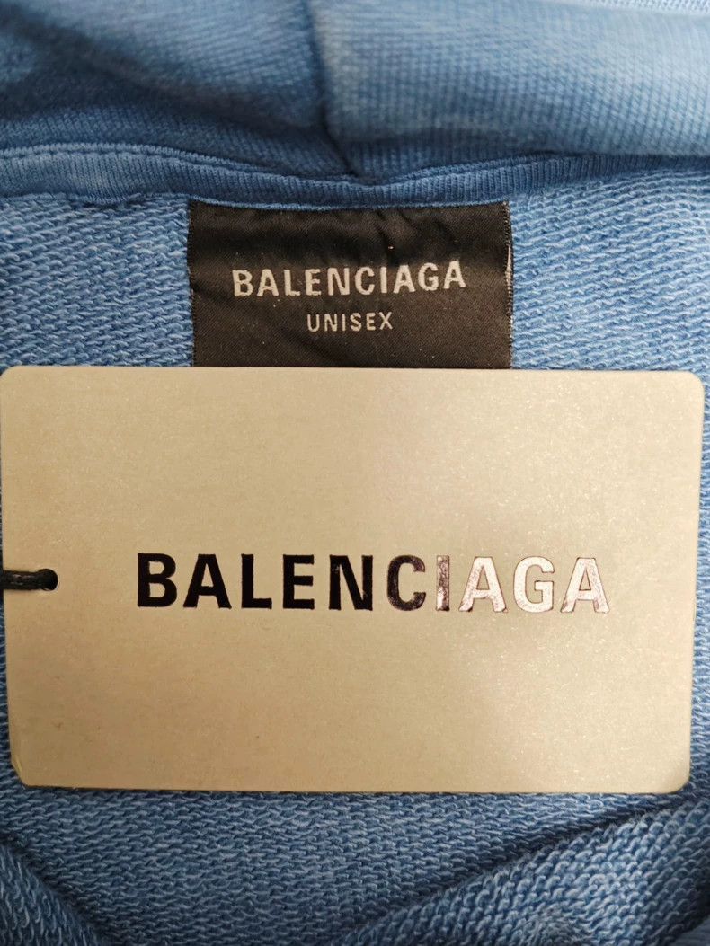 Balenciaga Balenciaga 24ss Haze Blue Adhesive Tape Masked Paper Alphab Size US M / EU 48-50 / 2 - 5 Thumbnail