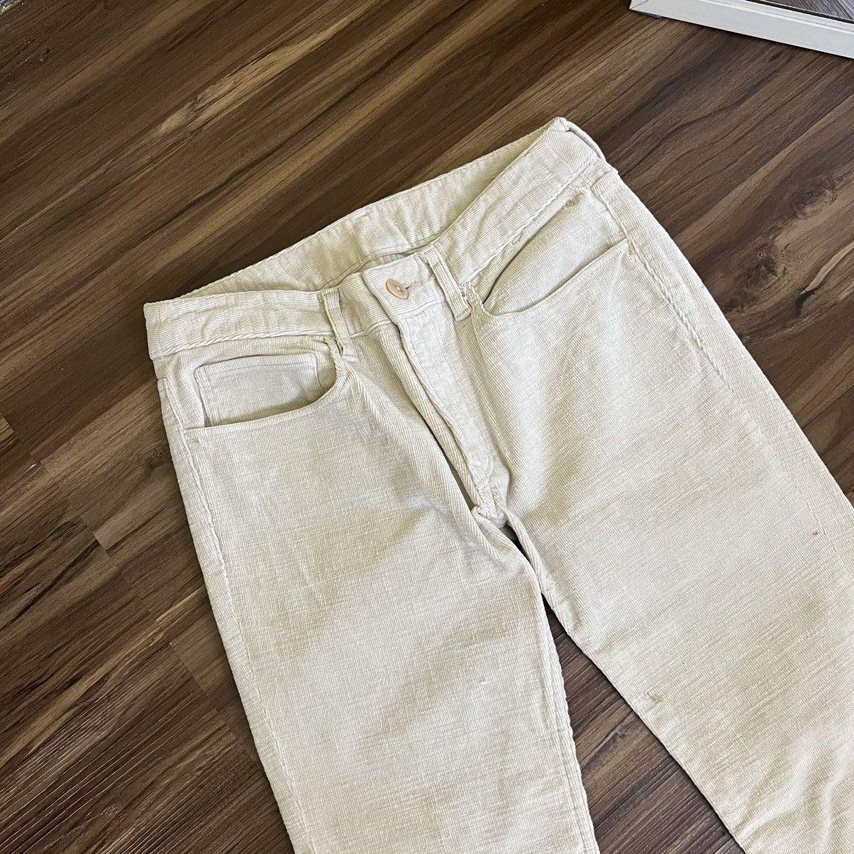 45rpm Vintage 45rpm Corduroy Creamy Pants Size US 31 - 3 Thumbnail